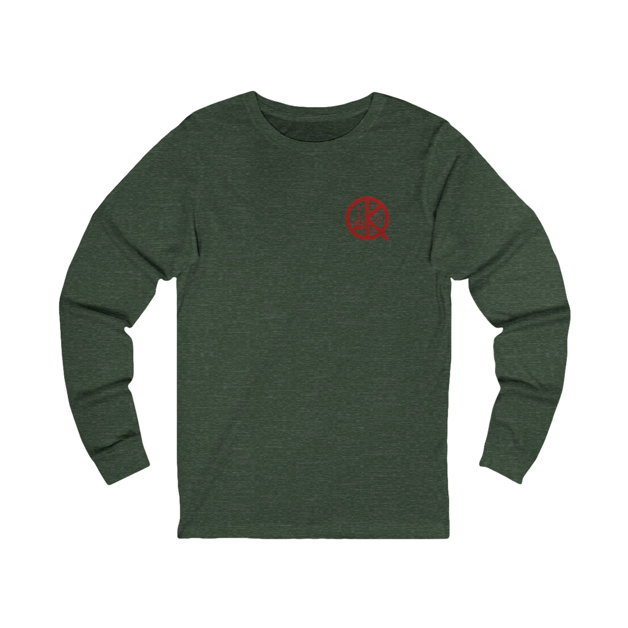 Wollaston Holiday Longsleeve- Red Logo