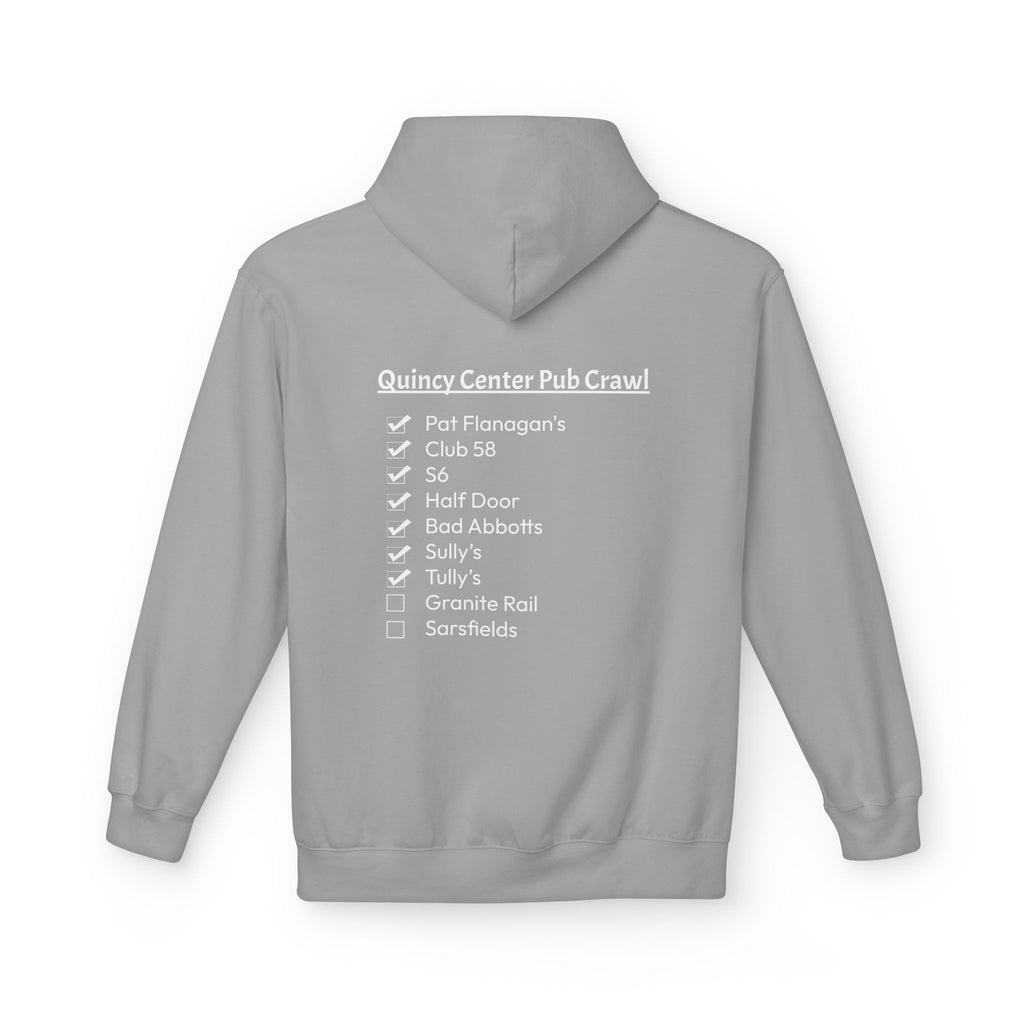 Quincy Center Pub Crawl Throwback Hoodie