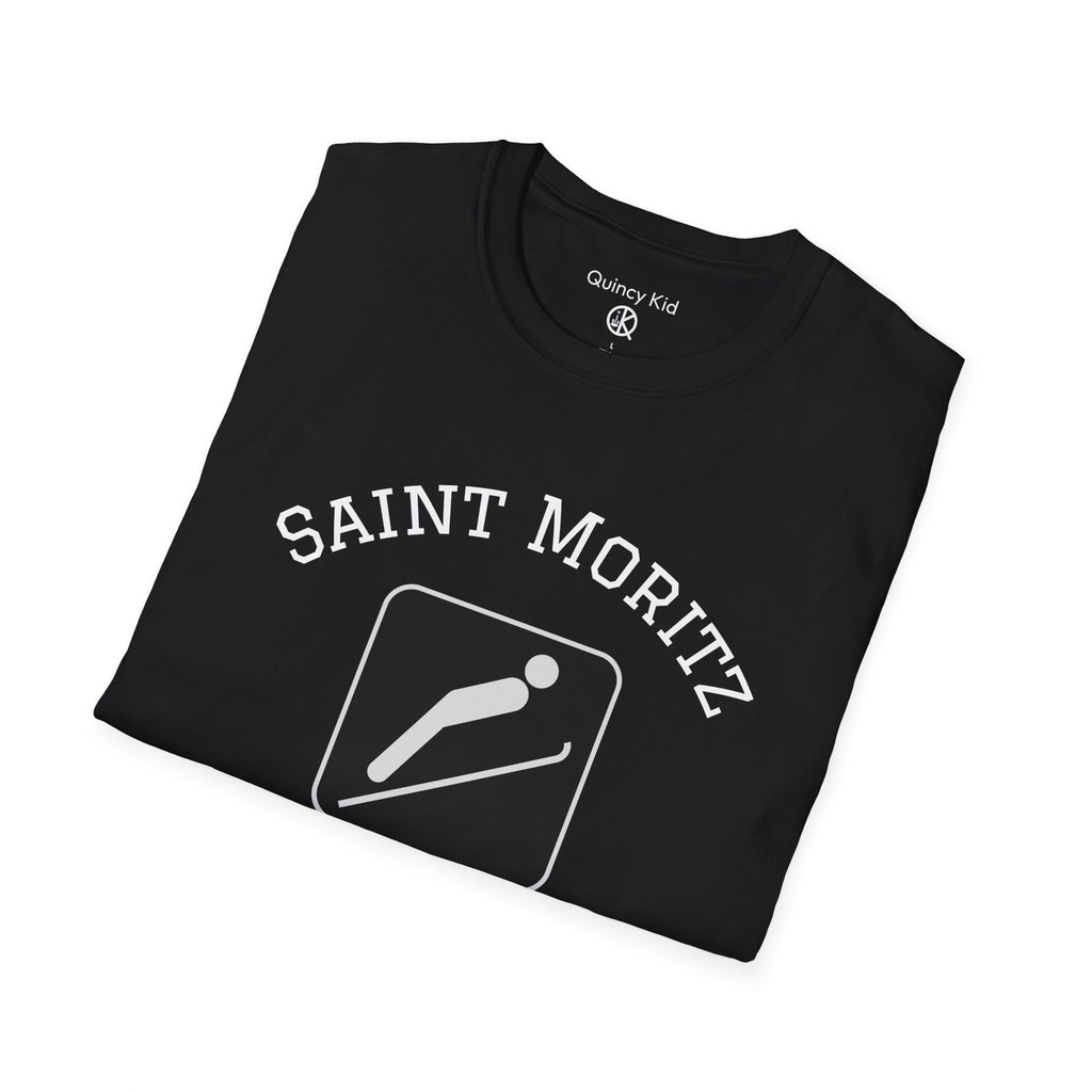 Saint Moritz Ski Jump Logo on Front