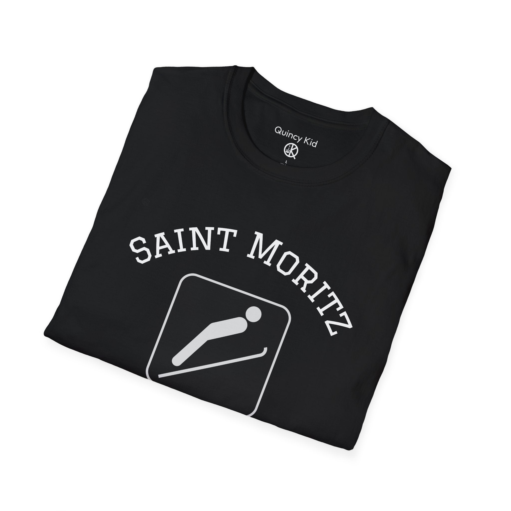 Saint Moritz Ski Jump Logo on Front