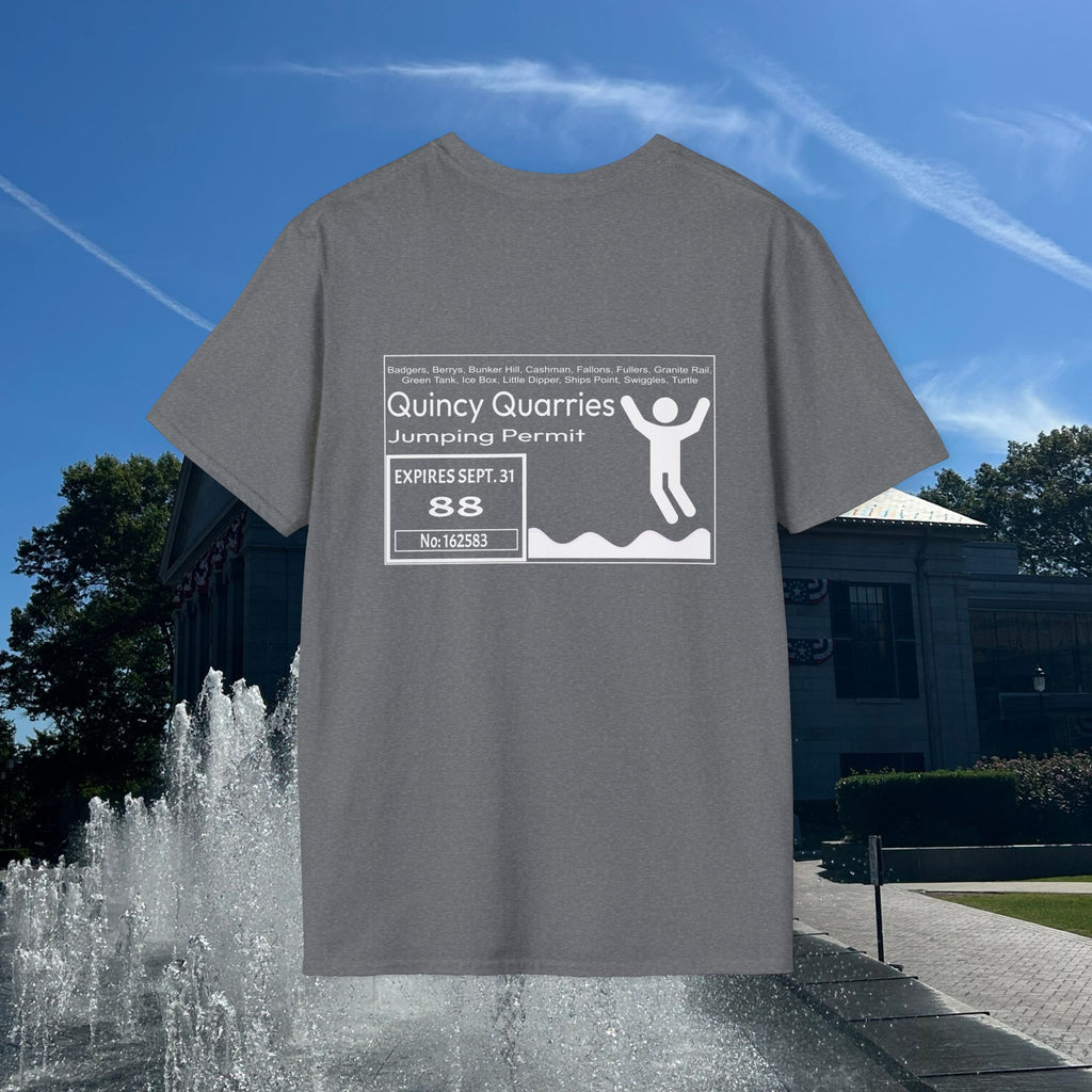 Quincy Quarries Permit T-shirt