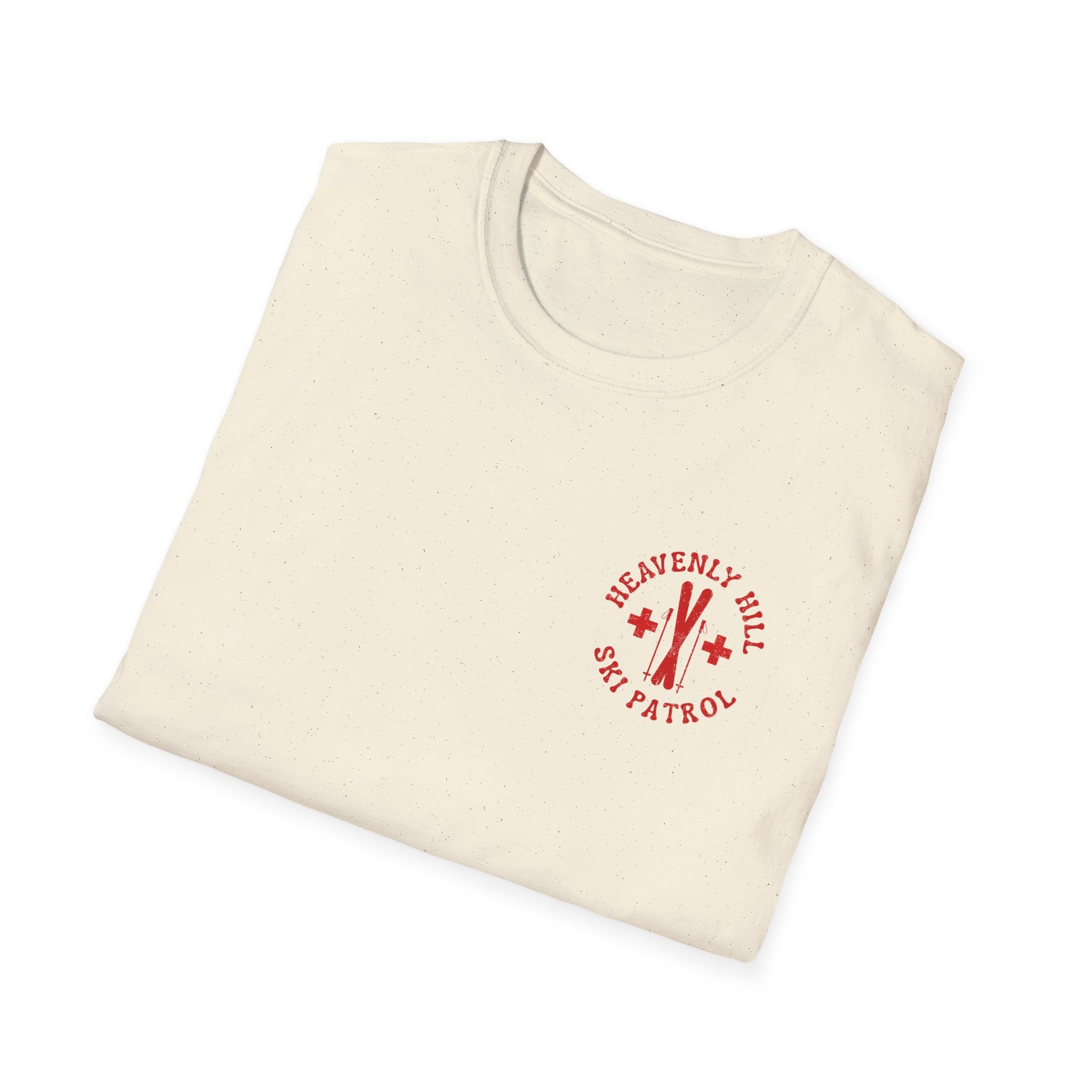Distressed Heavenly Hill Ski Patrol T-shirt