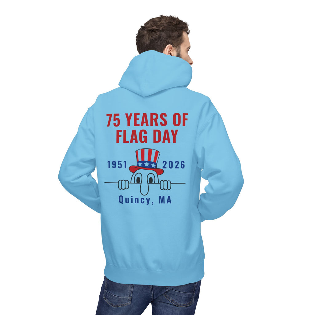 Kilroy Was Here Flag Day 75th Anniversary Hoodie
