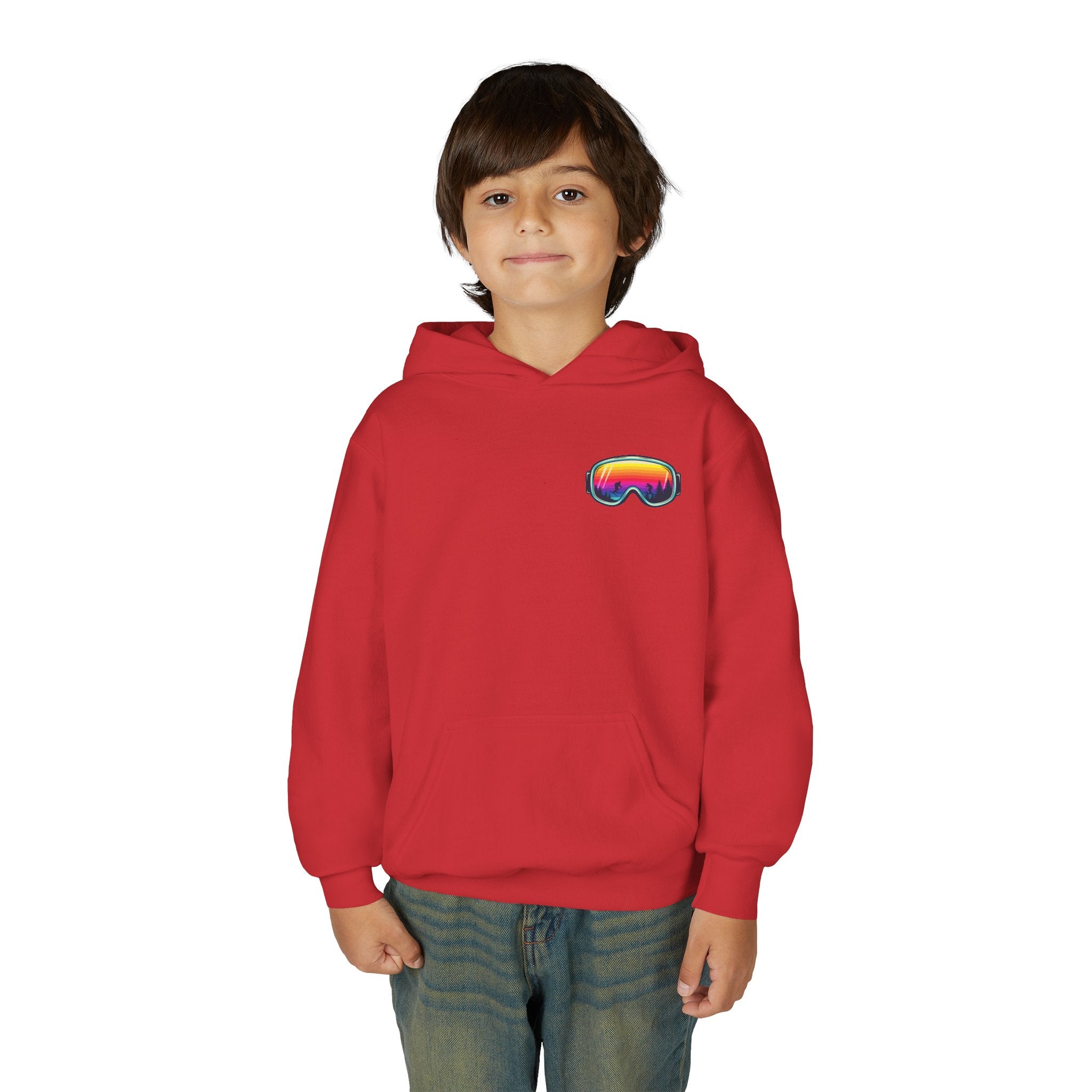 Ski Heavenly Hill Youth Softstyle Hoodie