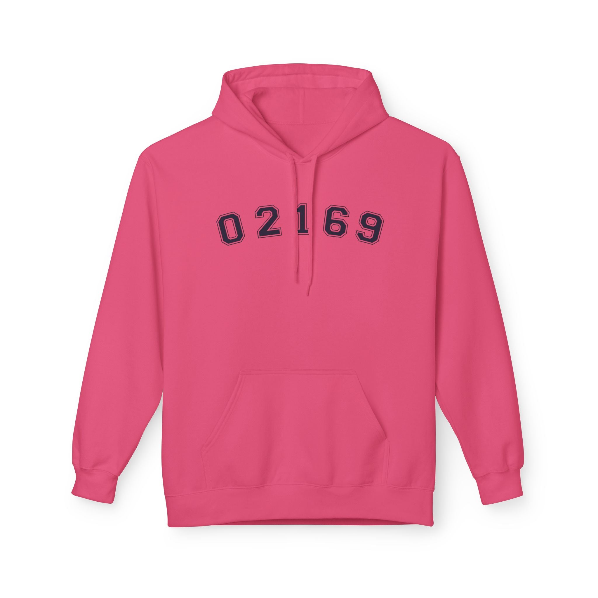 02169- Quincy Zip Code Sweatshirt Navy Text