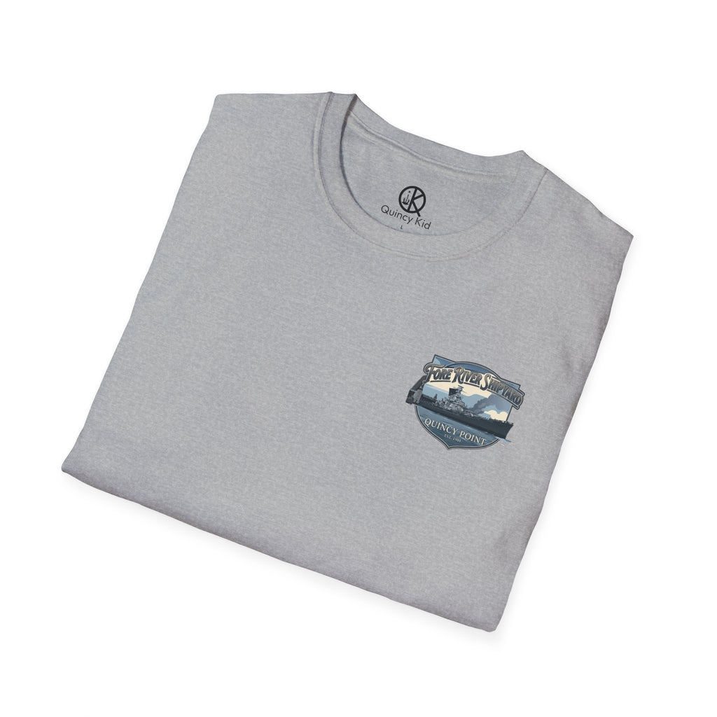 USS Massachusetts Fore River Shipyard T-Shirt