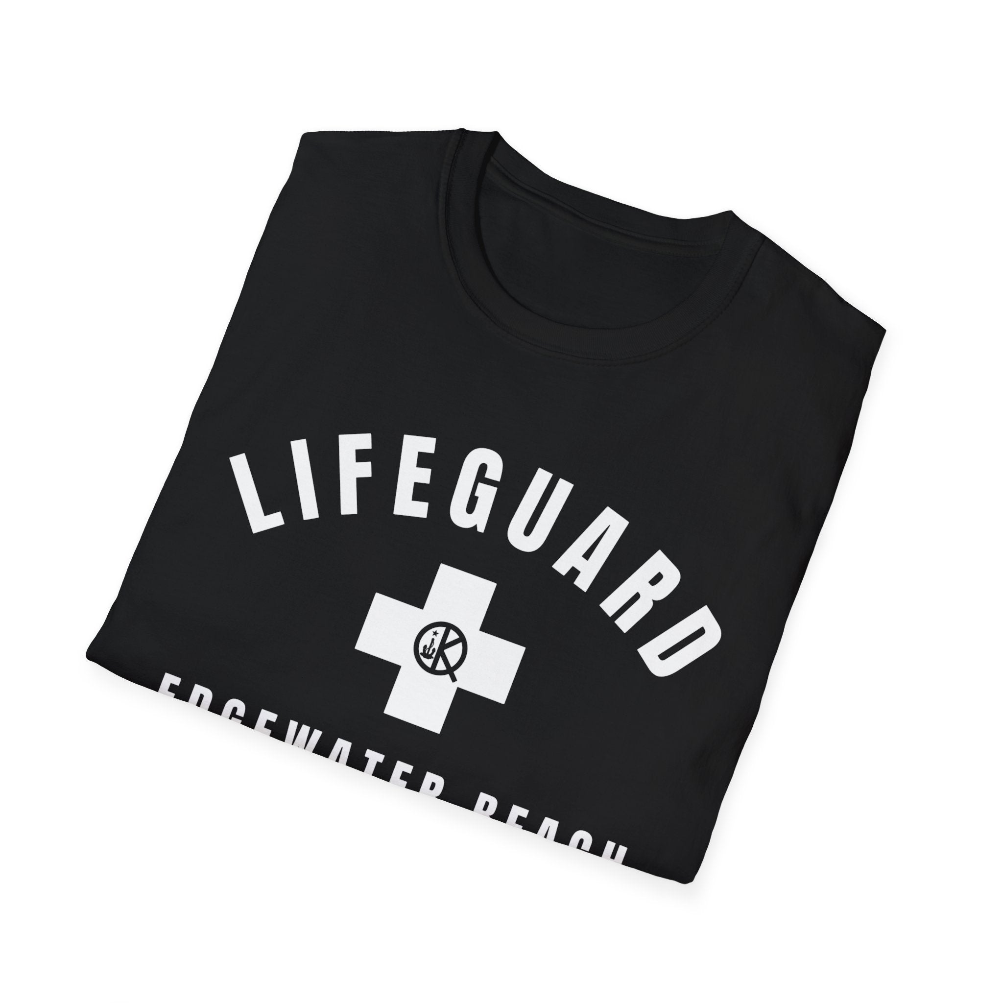 Edgewater Beach Lifeguard T-shirt