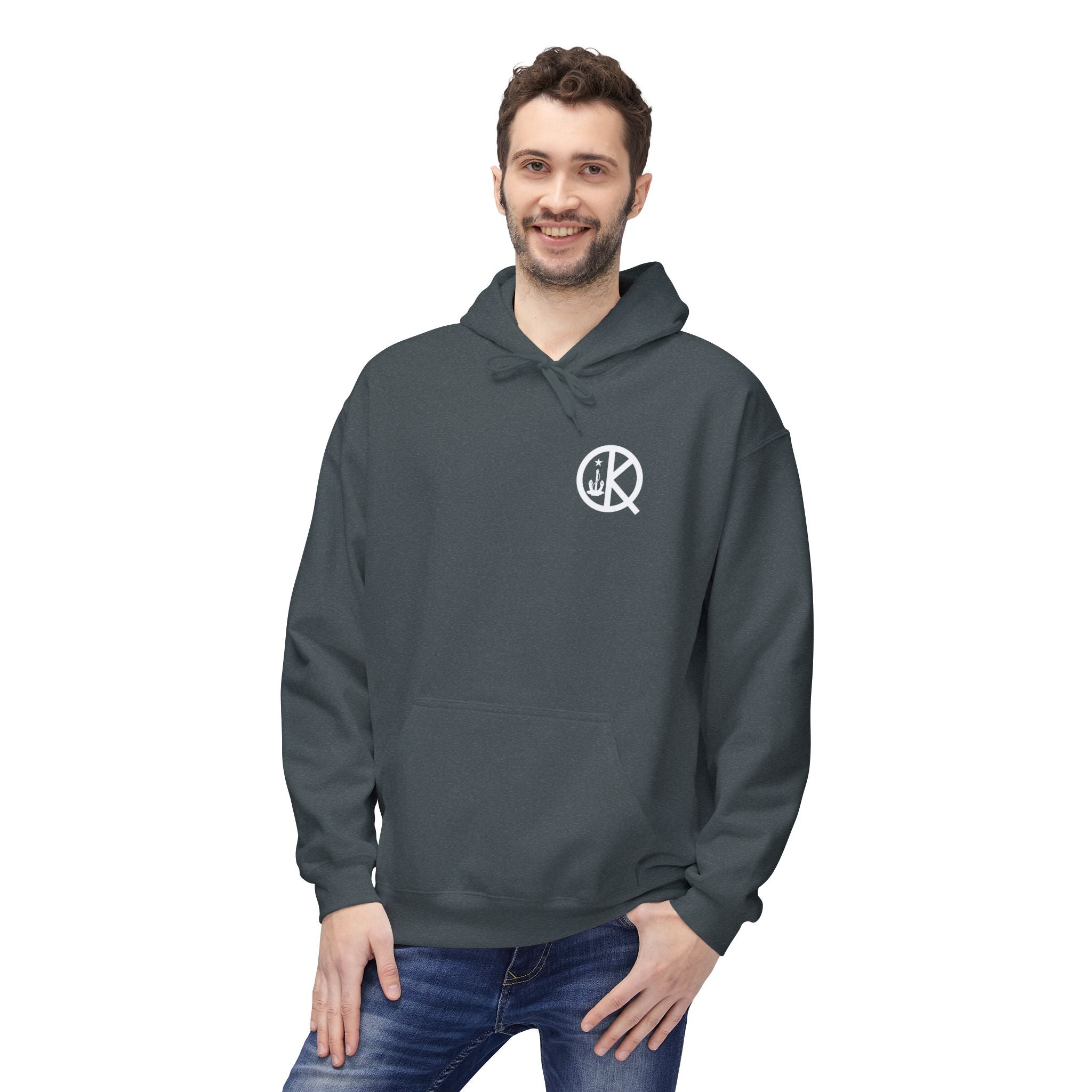 Sailor's Pond Hockey Softstyle Hoodie White Text
