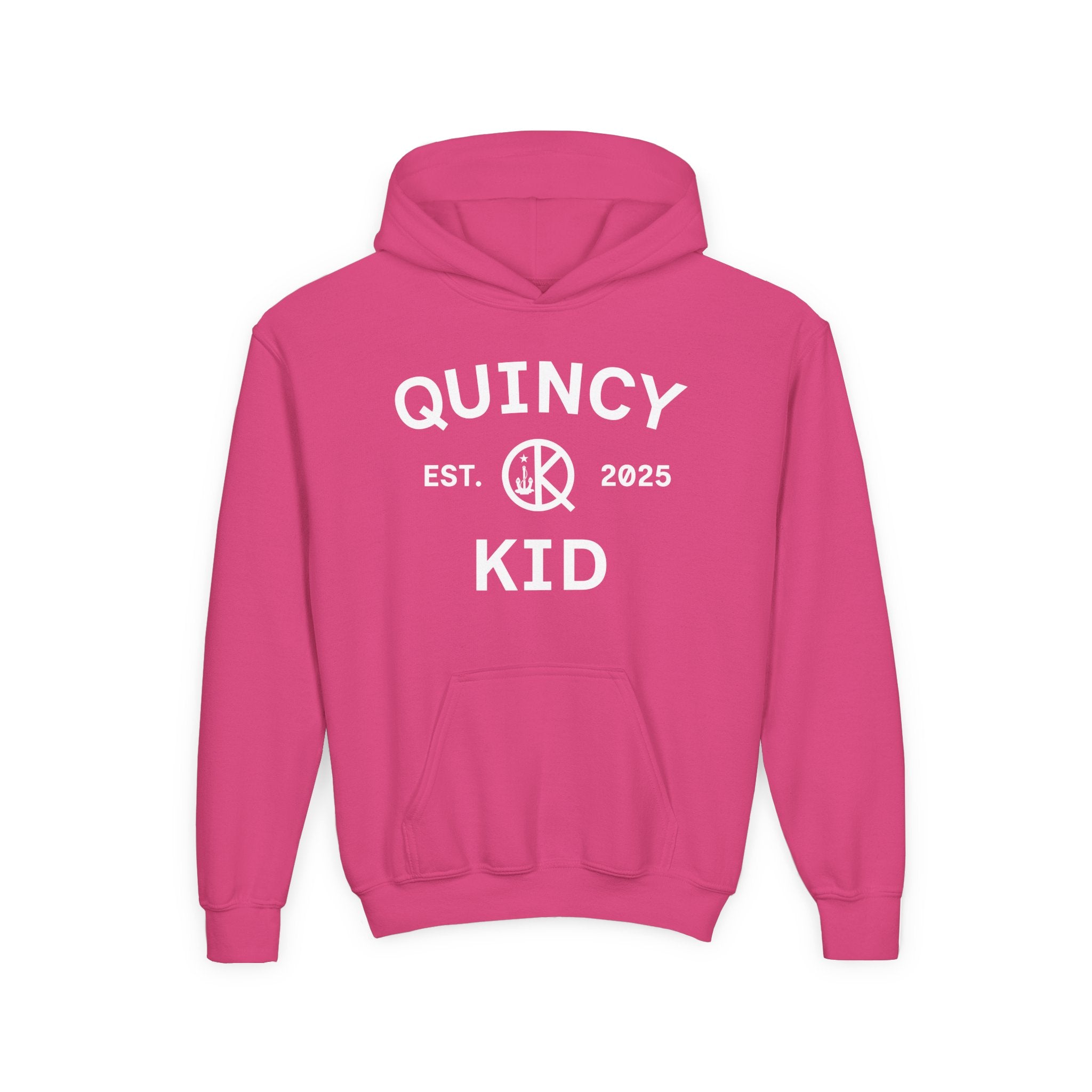 Children's Quincy Kid Athletic Hoodie- Front