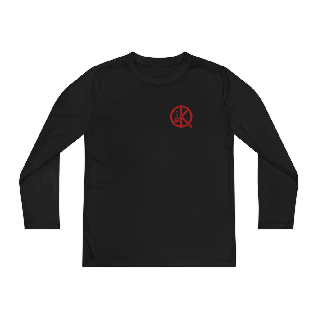 North-Youth Red and Black Longsleeve