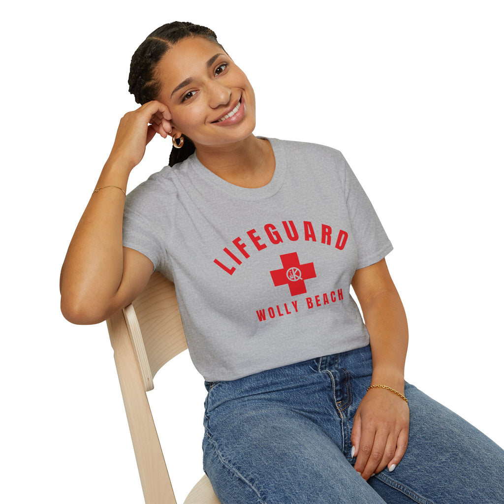 Wolly Beach Lifeguard T-Shirt