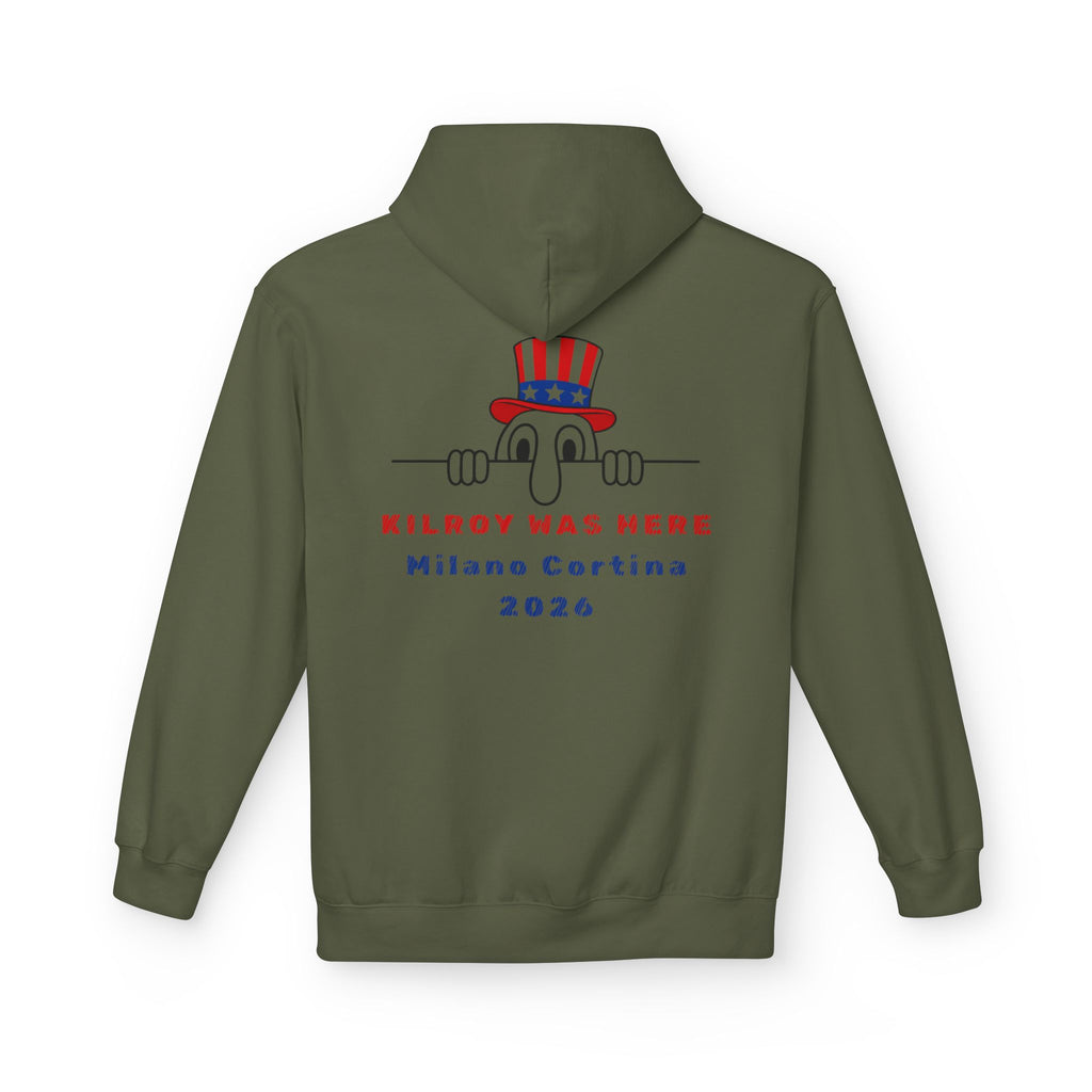 U.S.A. Kilroy Was Here  Winter Games 2026 Softstyle Hoodie
