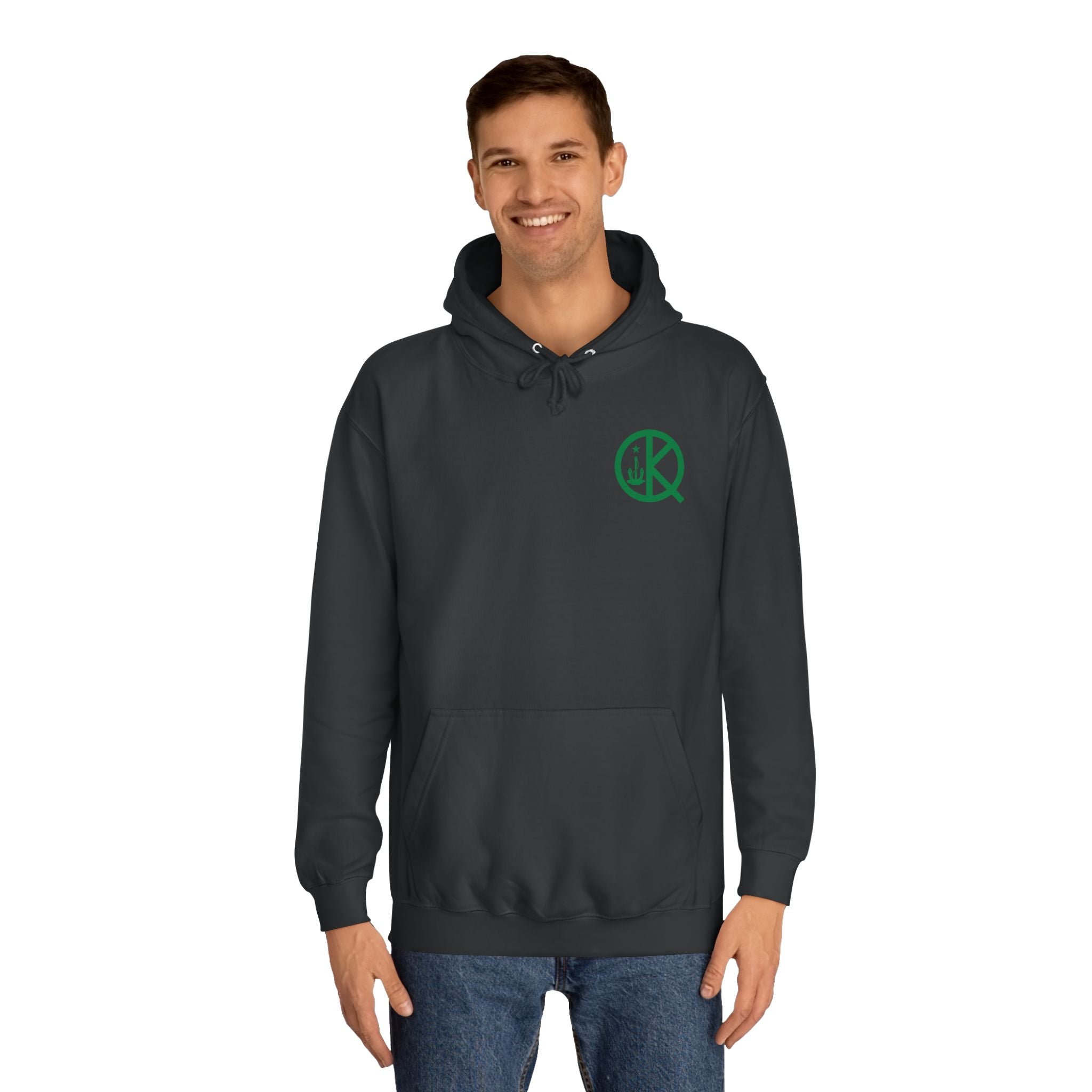 Quincy Kid- Celtic Green Emblem Hoodie