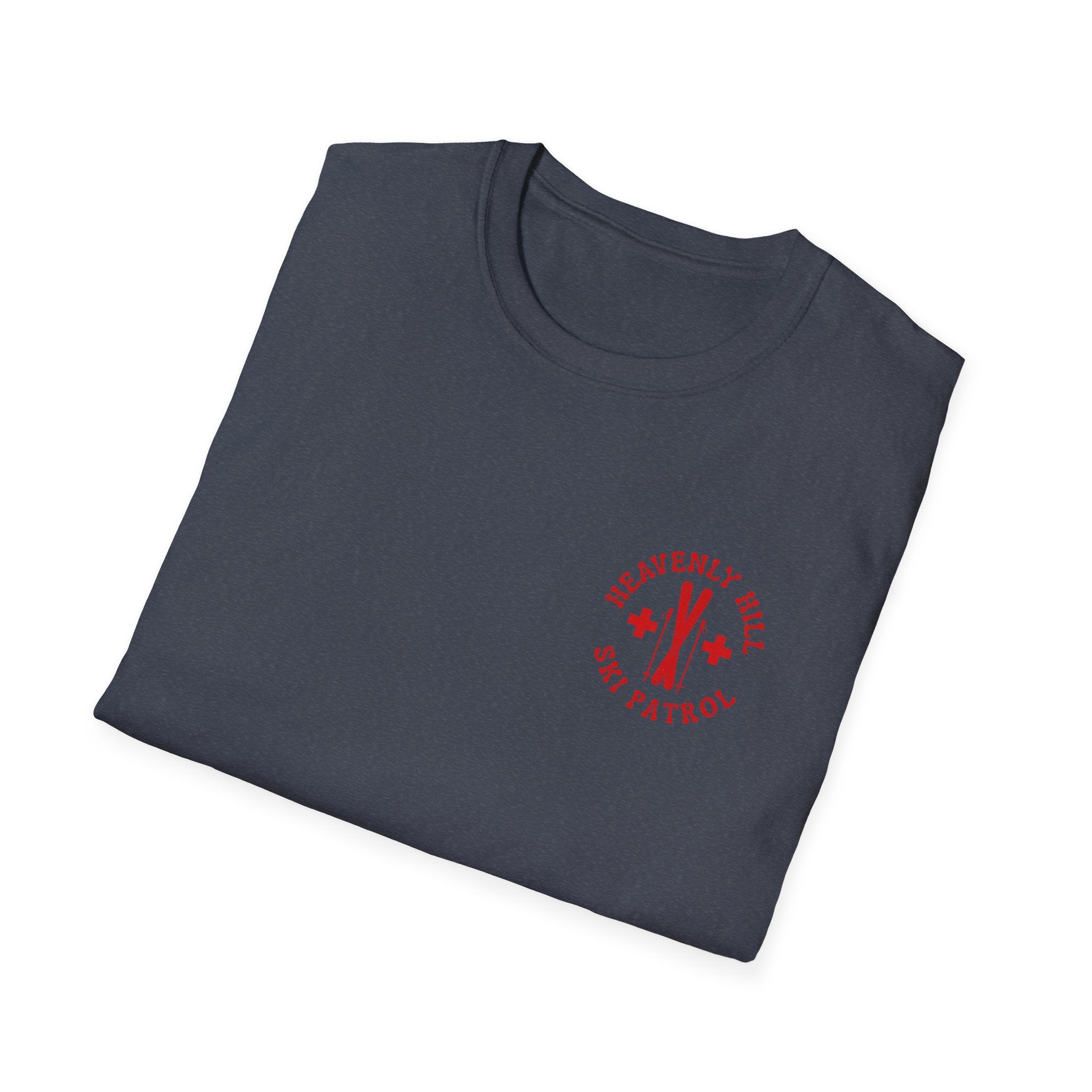 Distressed Heavenly Hill Ski Patrol T-shirt