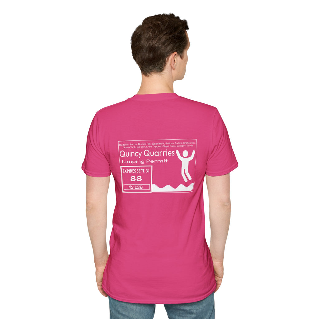Quincy Quarries Permit T-shirt