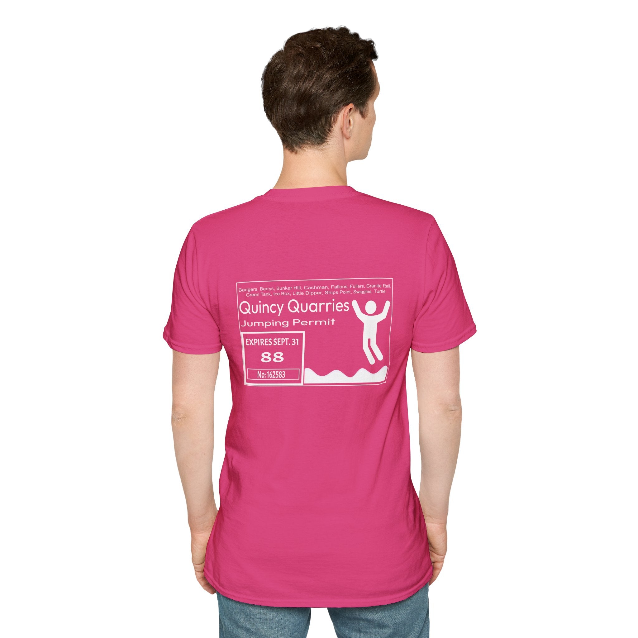 Quincy Quarries Permit T-shirt