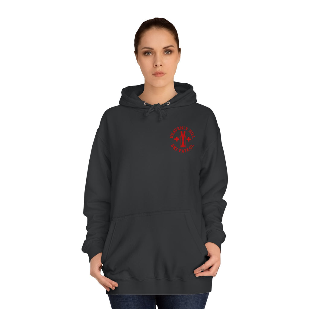 Distressed Heavenly Hill Ski Patrol Hoodie