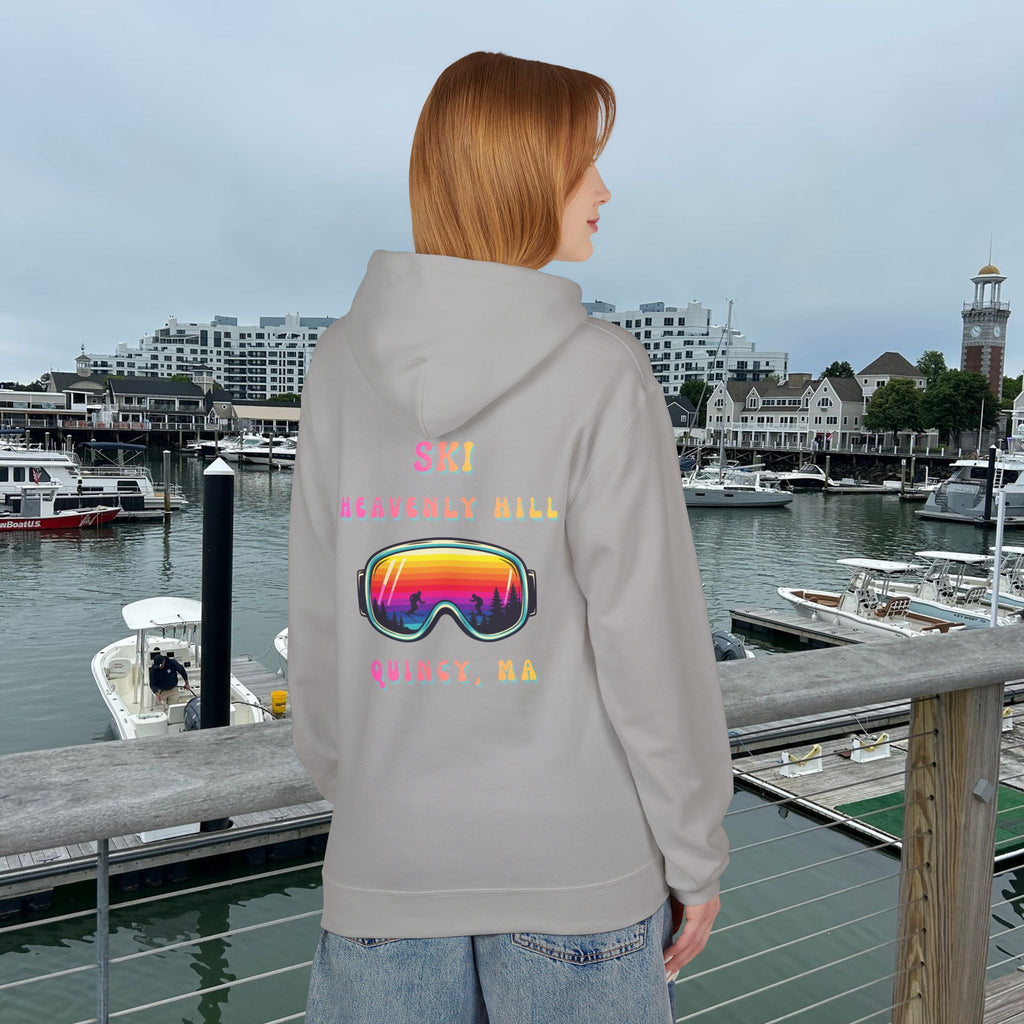 Ski Heavenly Hill Softstyle Hoodie- QK Logo
