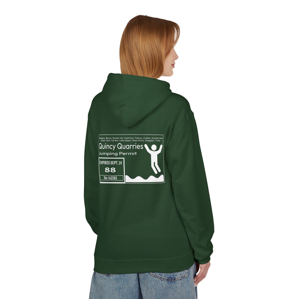 Quincy Quarries Permit Softstyle Hoodie