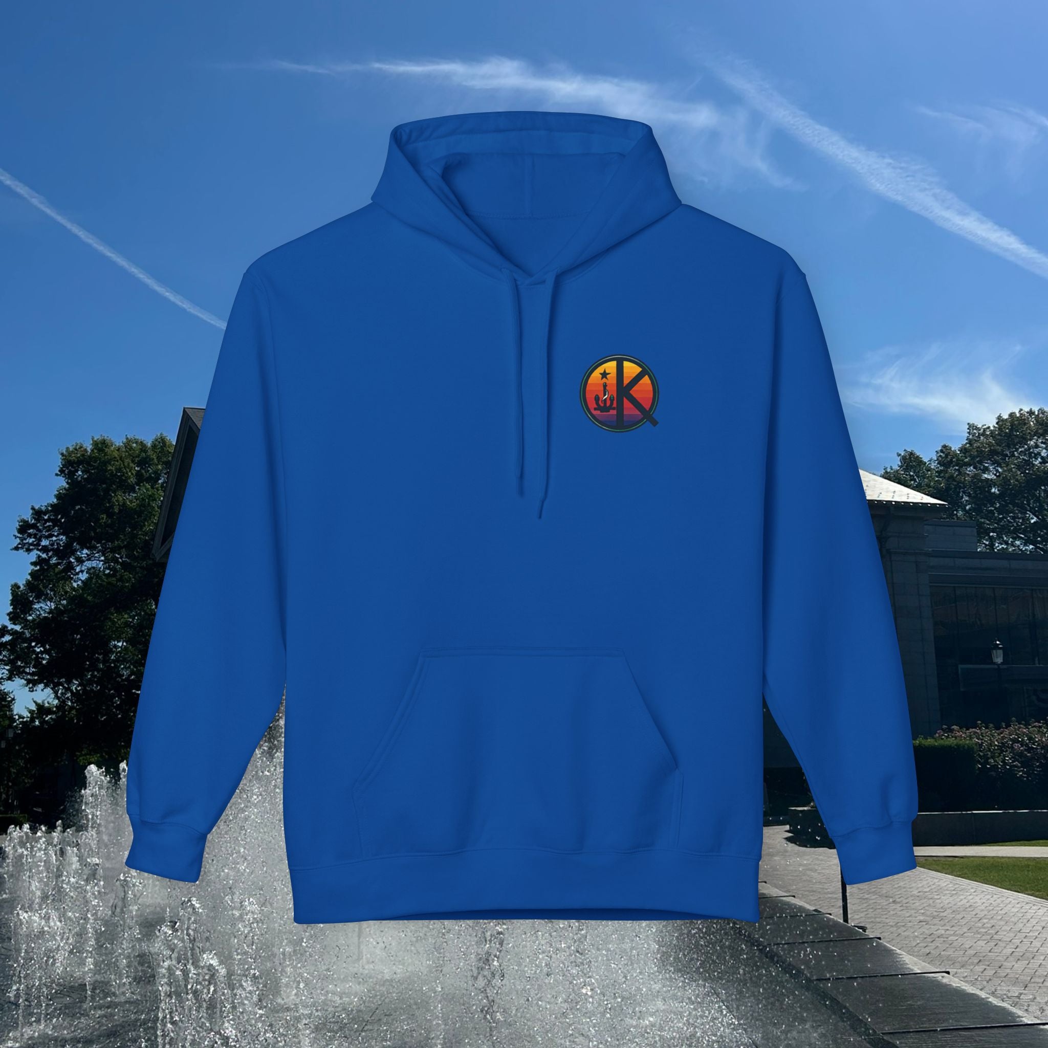 Ski Heavenly Hill Softstyle Hoodie- QK Logo