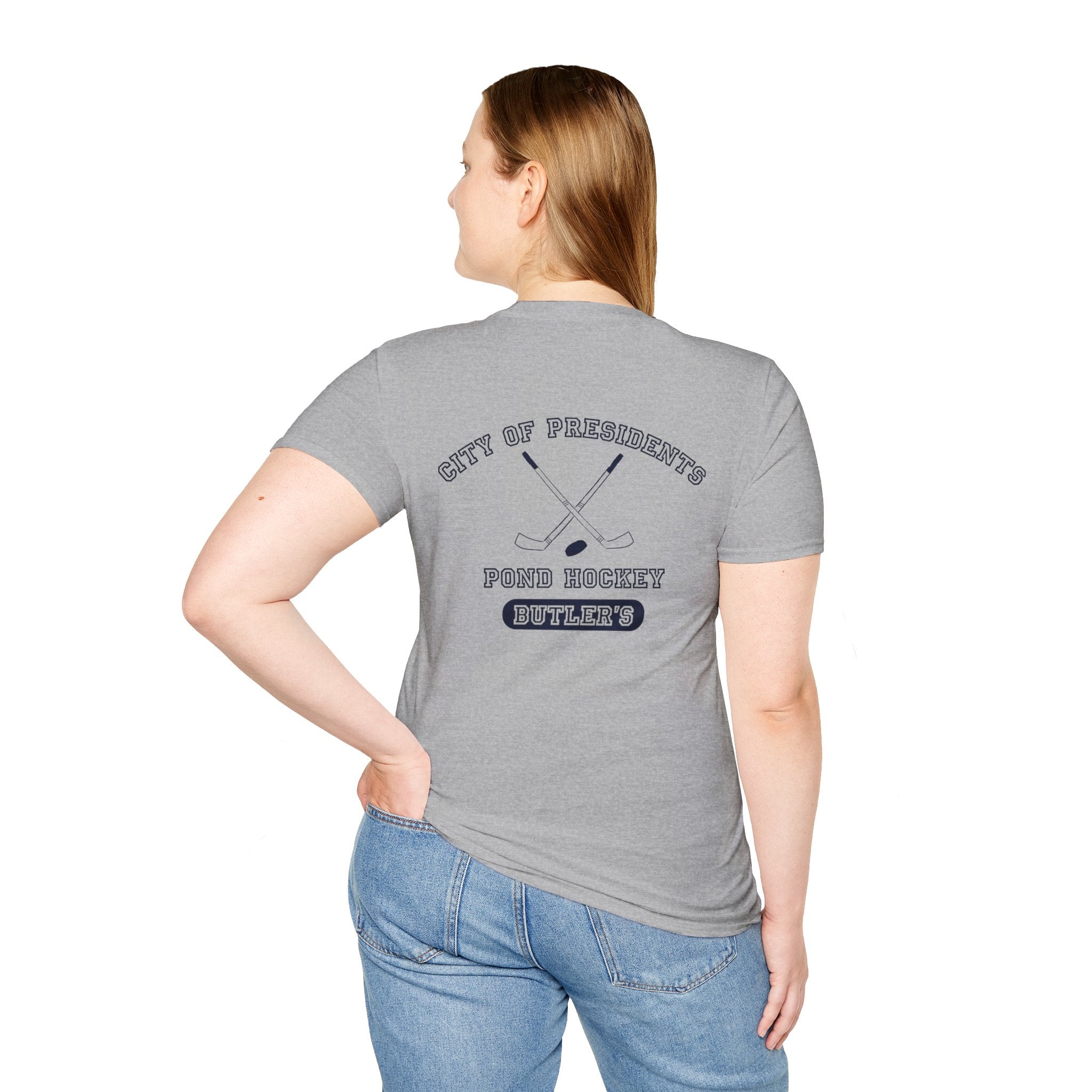 Butler's Pond Hockey Softstyle T-shirt