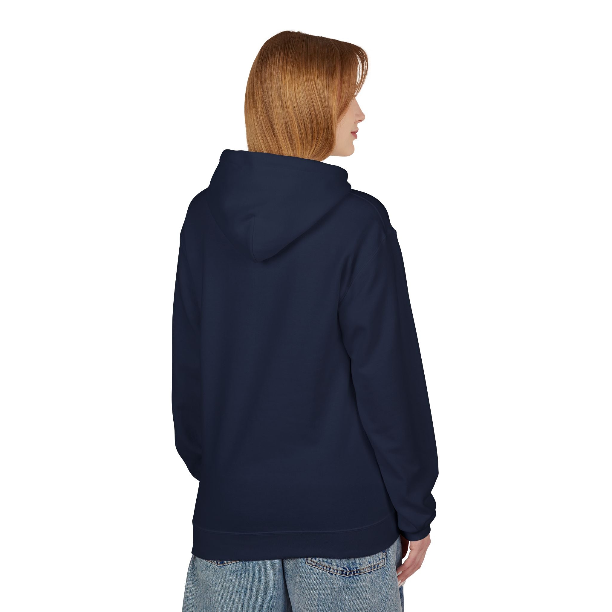 02169- Quincy Zip Code Softstyle Hoodie White Text