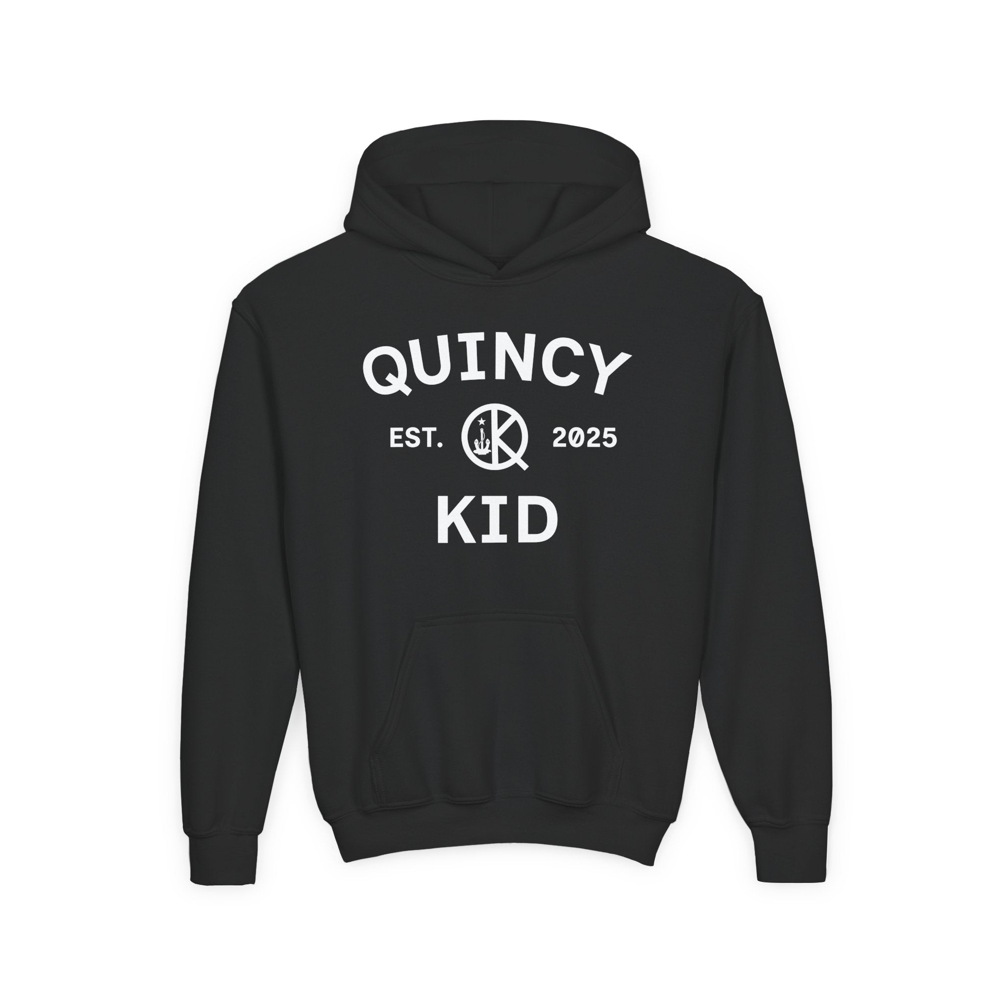 Children's Quincy Kid Athletic Hoodie- Front