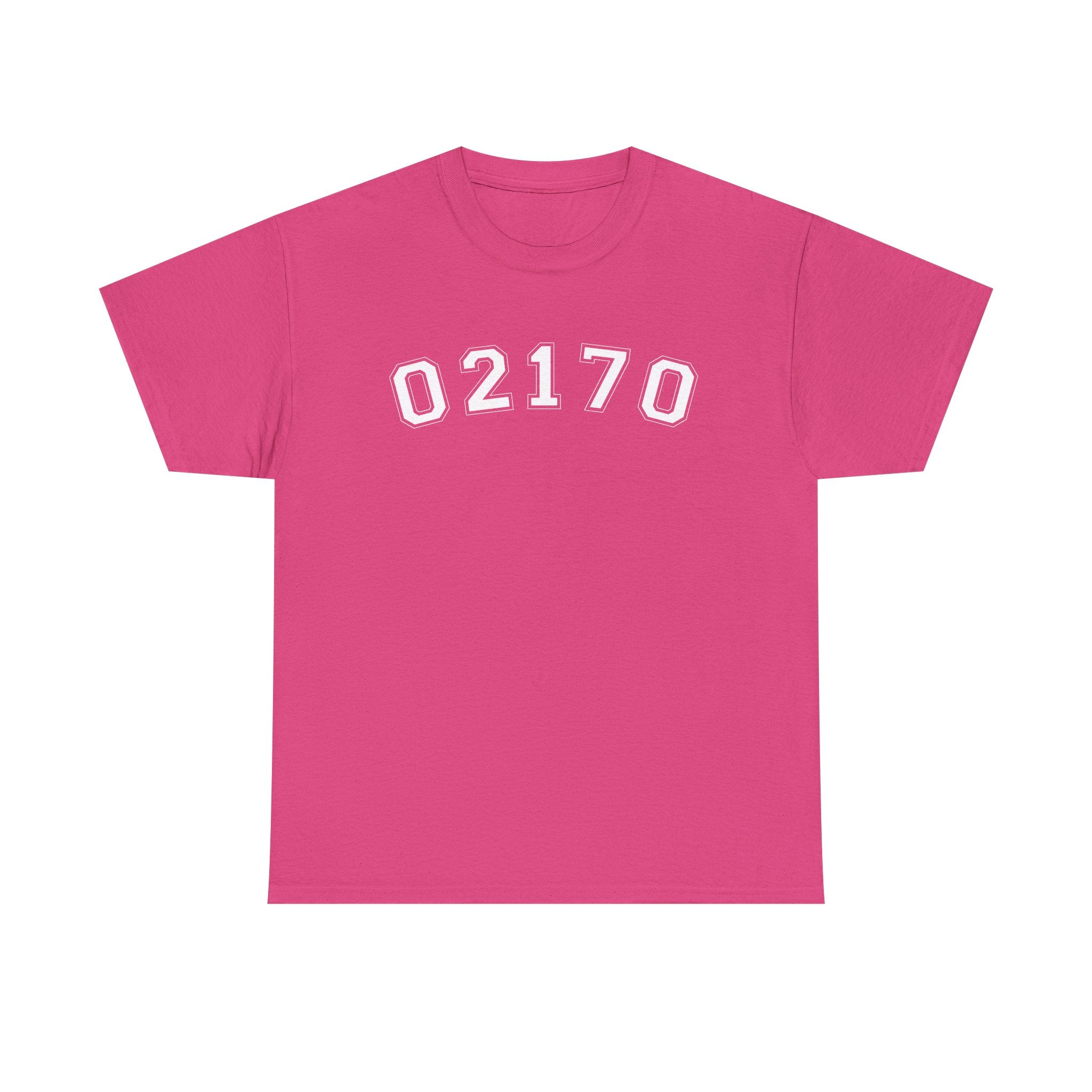 02170- Quincy Zip Code T-shirt White Text