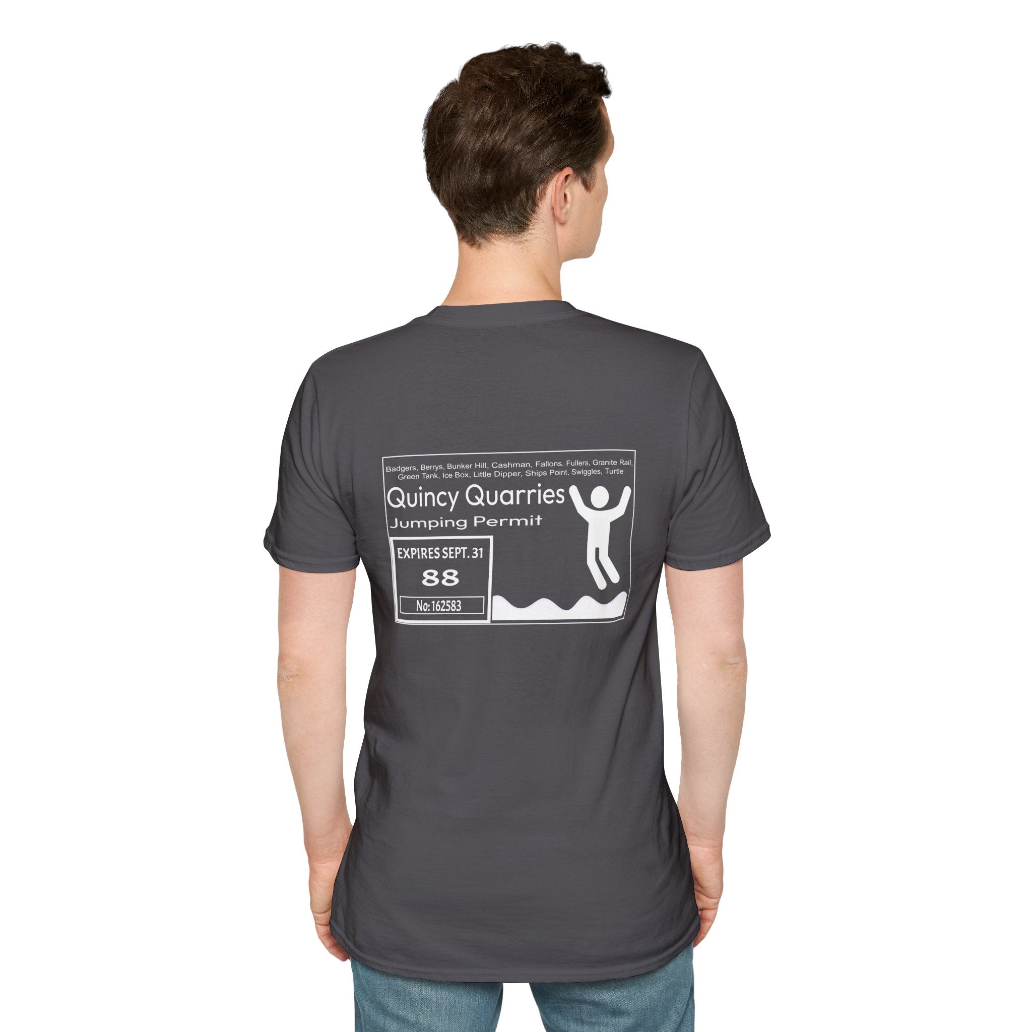 Quincy Quarries Permit T-shirt