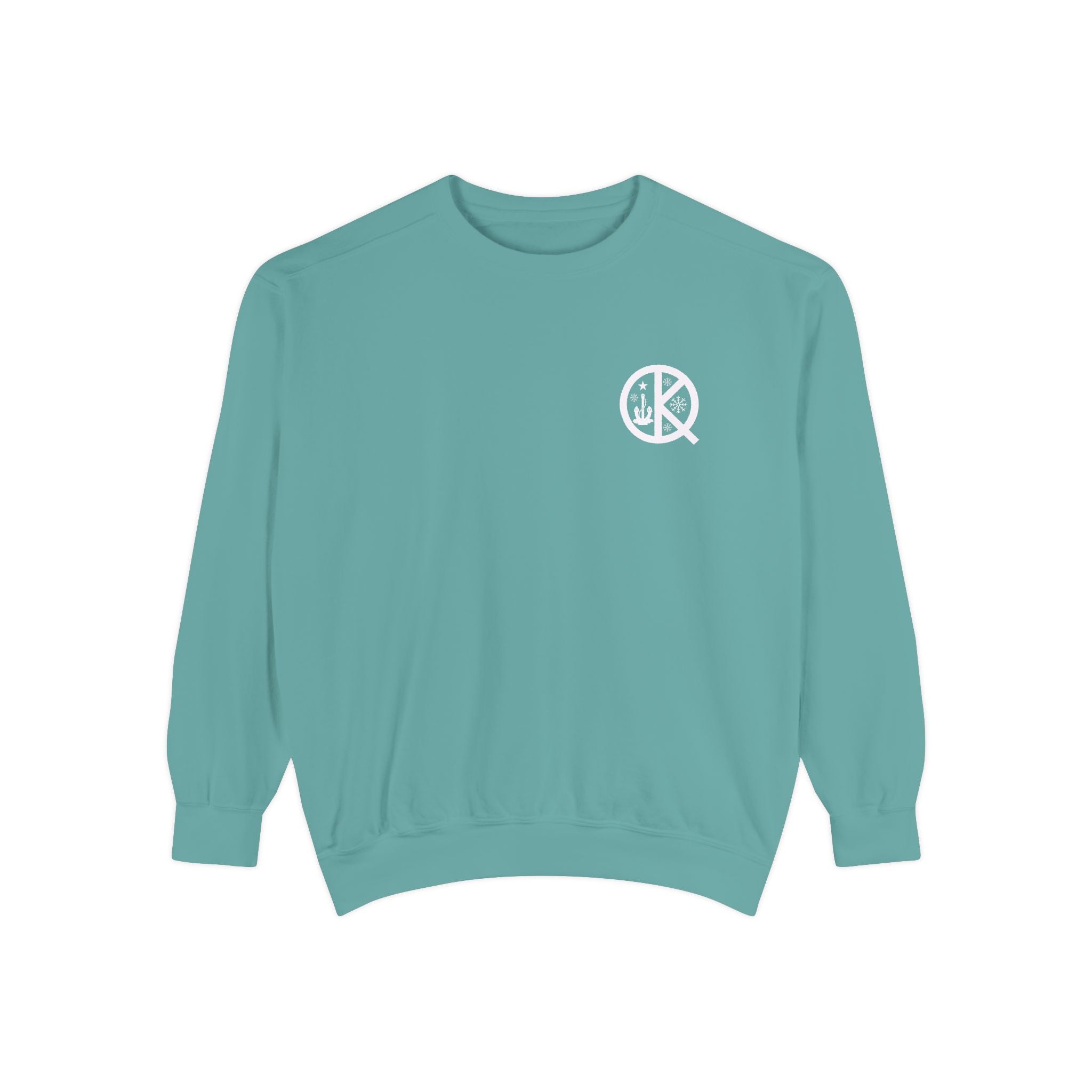 Quincy Center Holiday Sweatshirt- Back