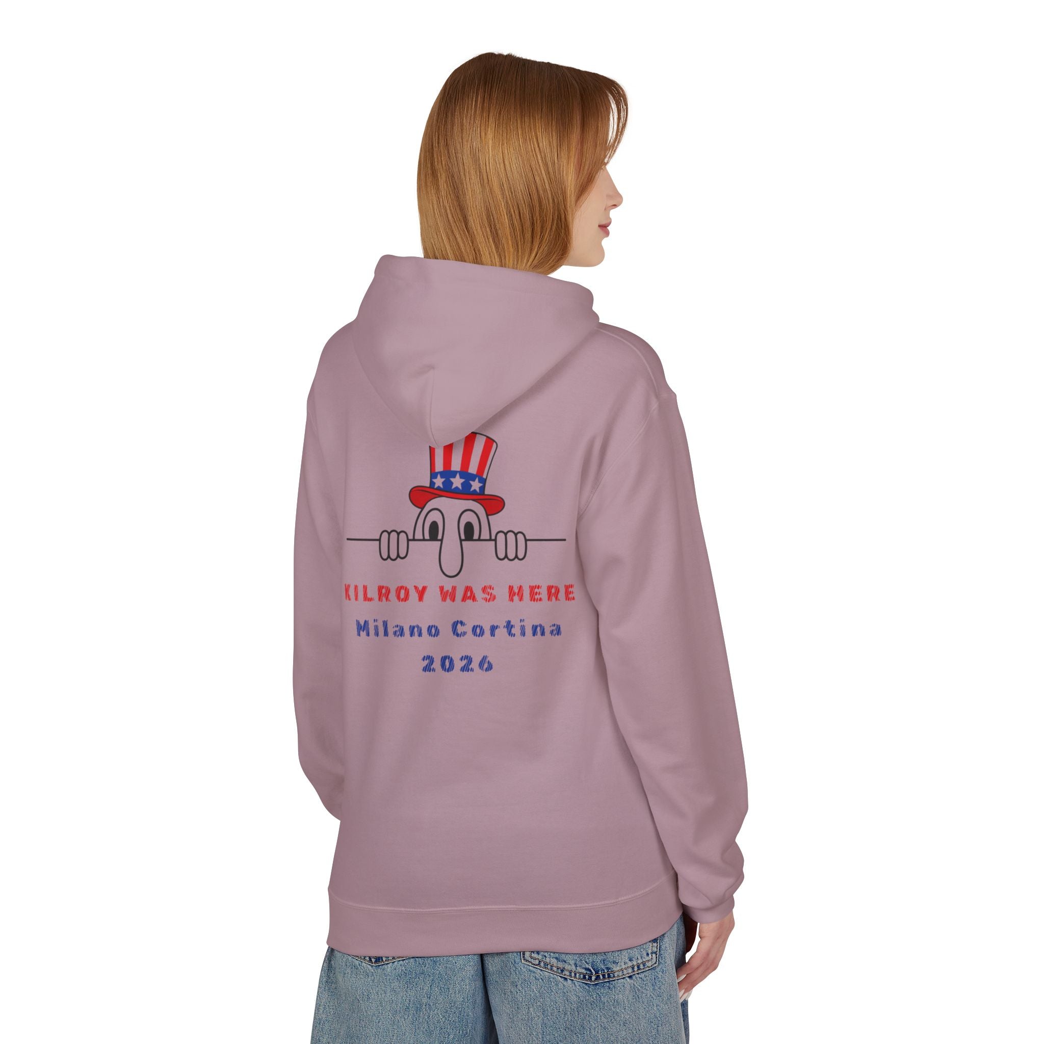 U.S.A. Kilroy Was Here  Winter Games 2026 Softstyle Hoodie