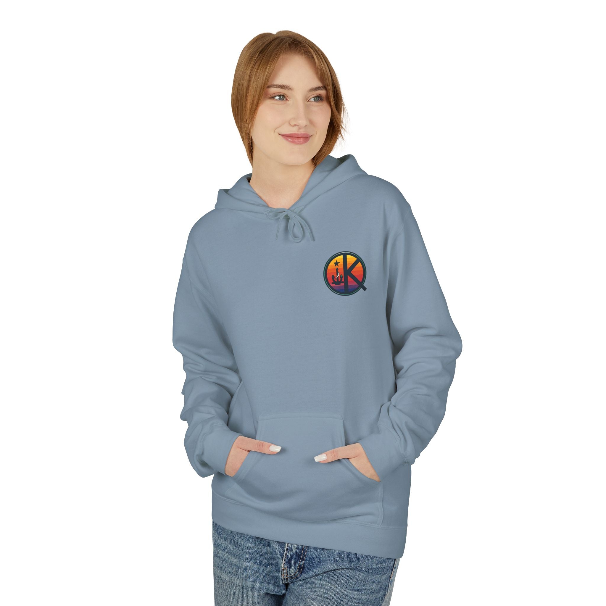 Ski Heavenly Hill Softstyle Hoodie- QK Logo