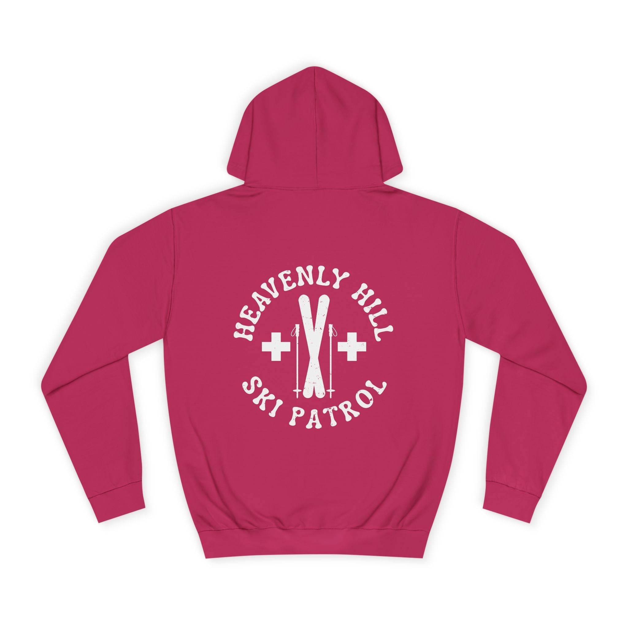 Distressed Heavenly Hill Ski Patrol Hoodie