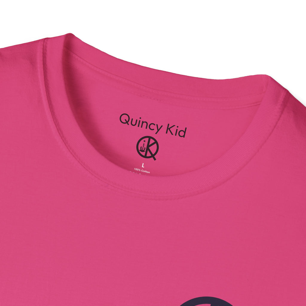 Quincy Kid Emblem T-Shirt- Navy