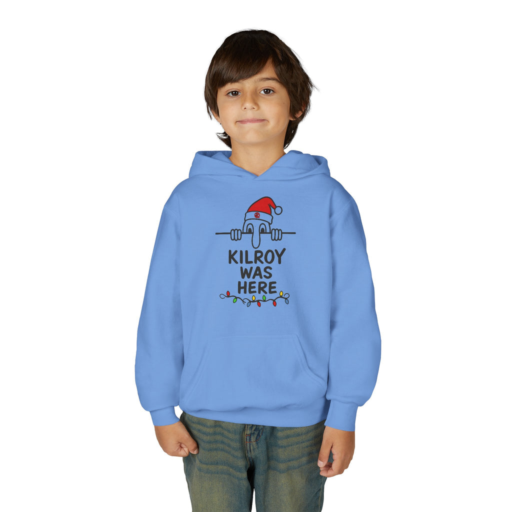 Kilroy Was Here Youth Holiday Hoodie- Front