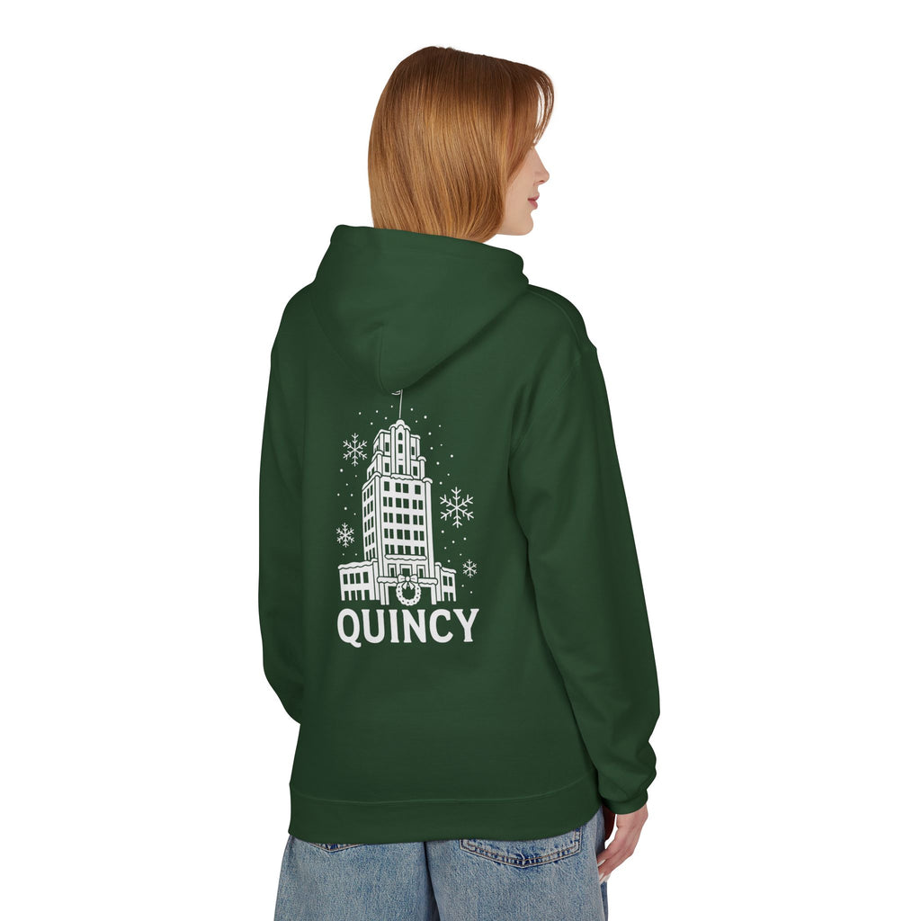 Quincy Center Holiday Scene Hoodie