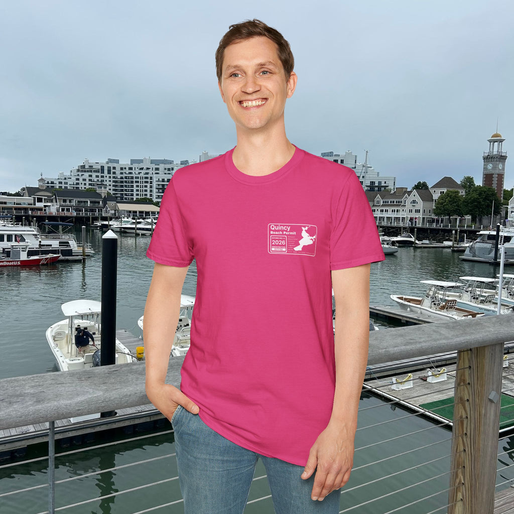 Quincy Beach Permit T-Shirt - Unisex