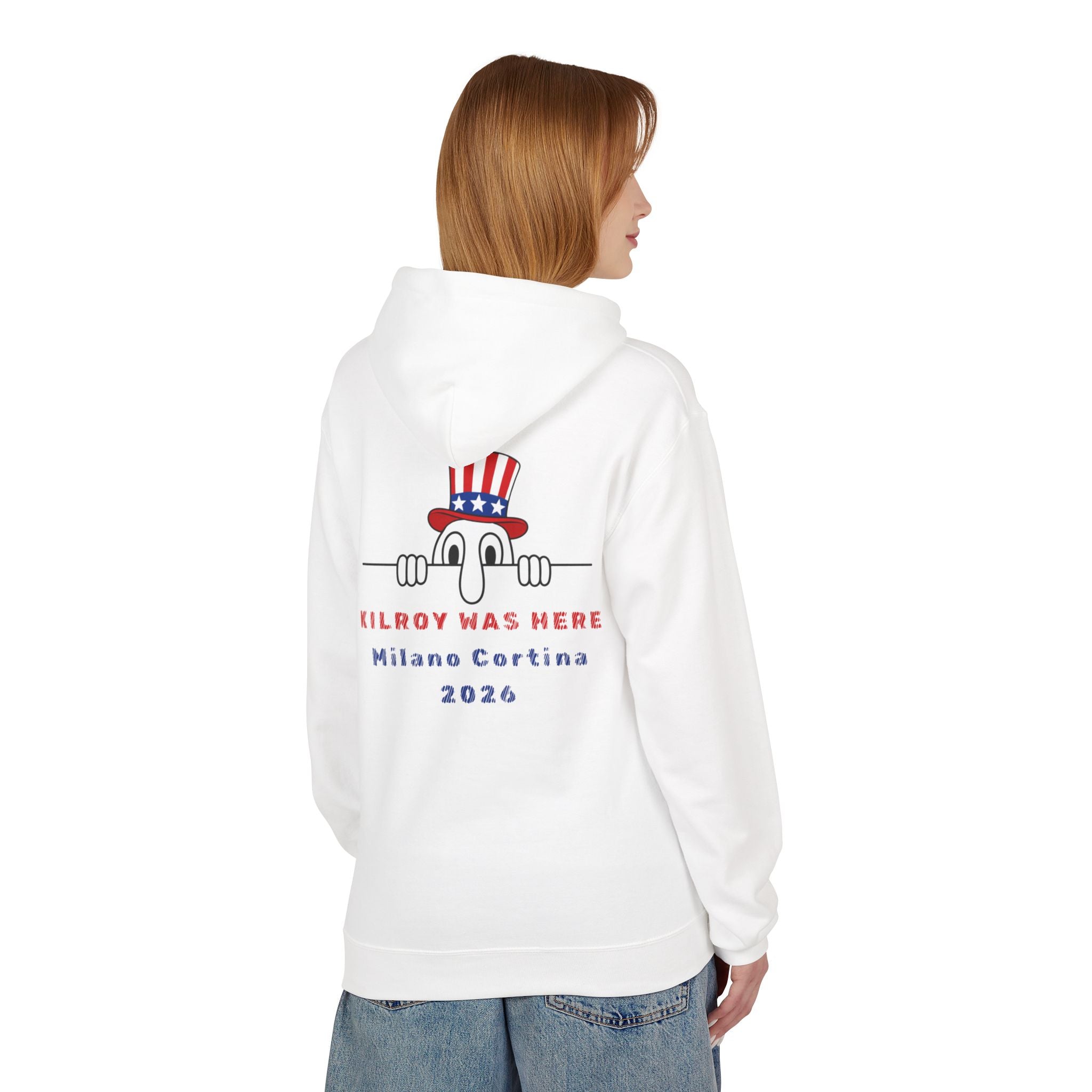U.S.A. Kilroy Was Here  Winter Games 2026 Softstyle Hoodie