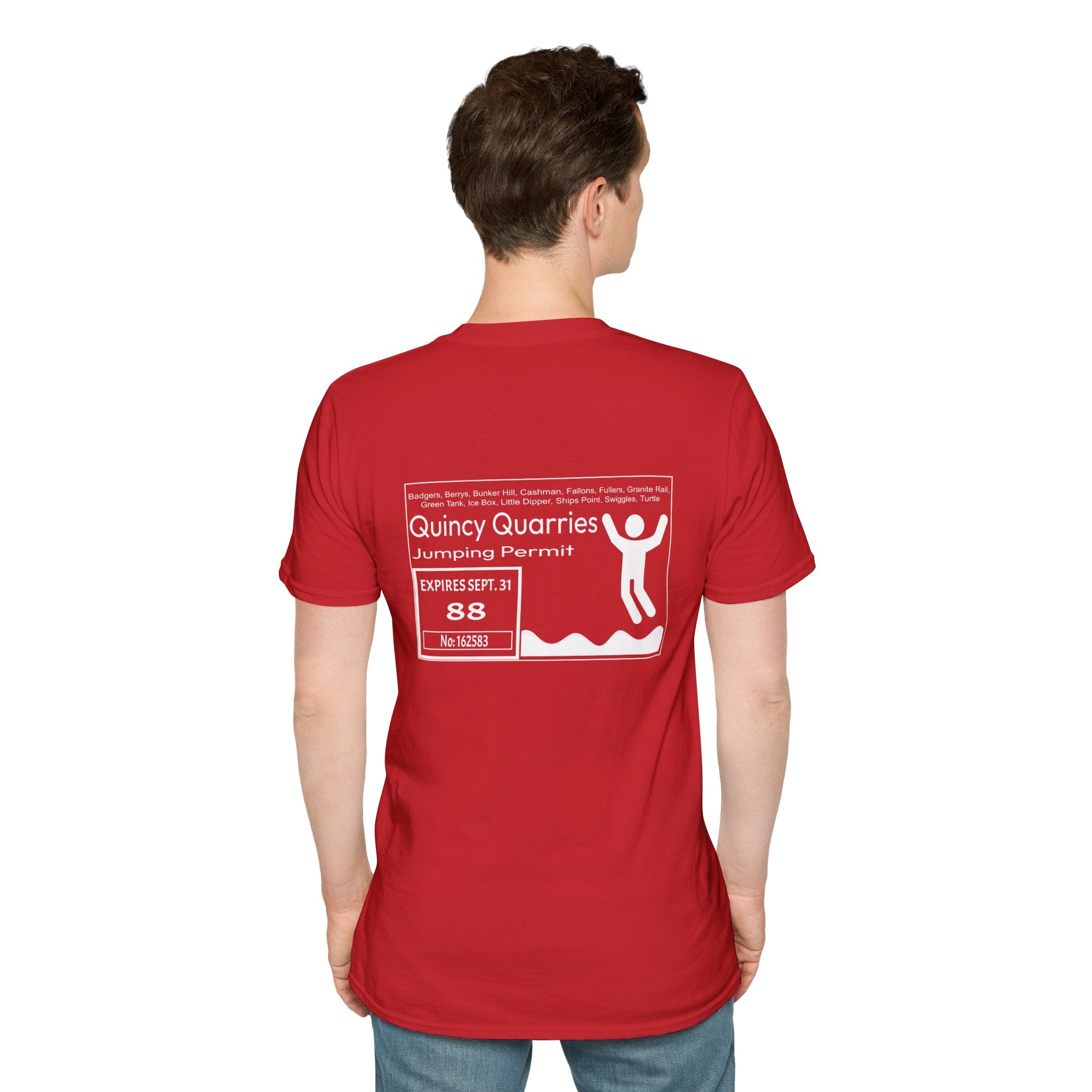 Quincy Quarries Permit T-shirt