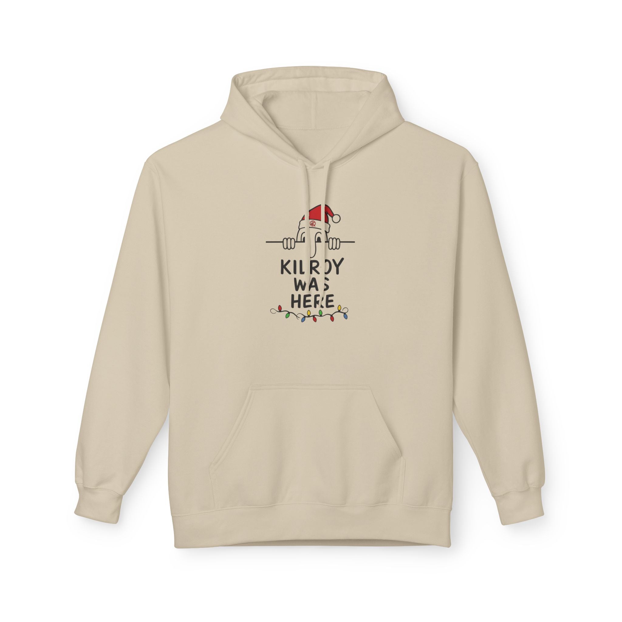 Kilroy Was Here Softstyle Holiday Hoodie- Front