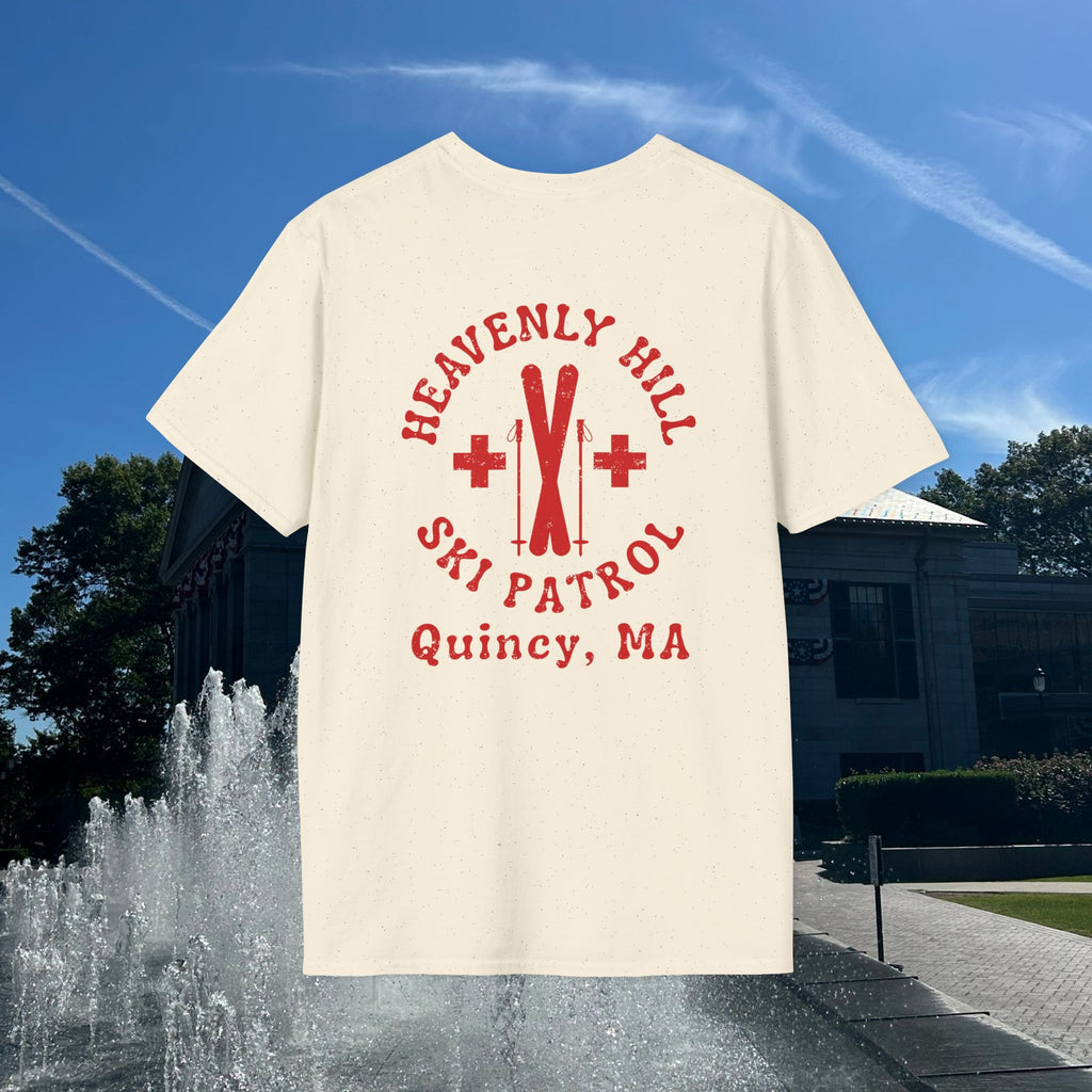 Distressed Heavenly Hill Ski Patrol T-shirt