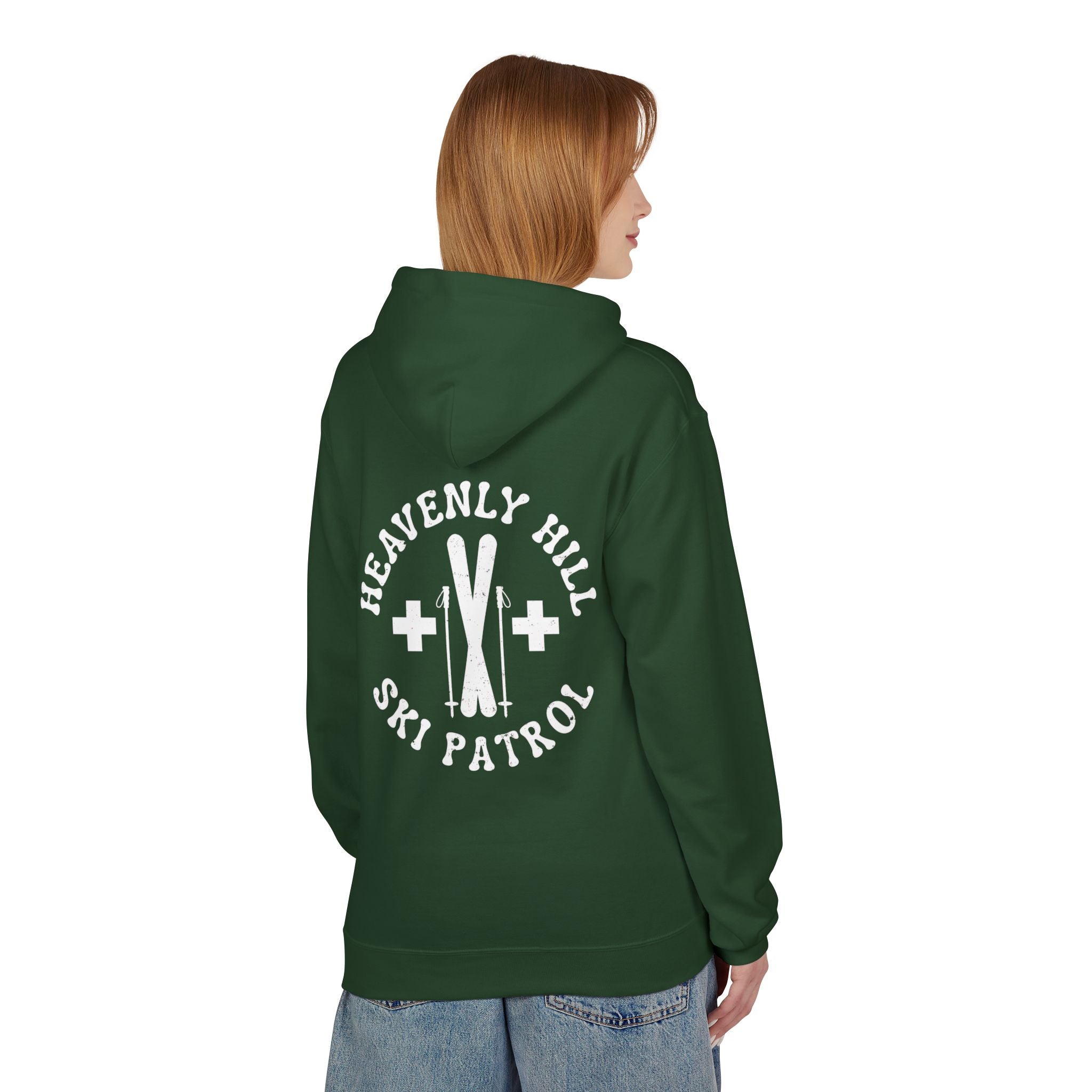 Distressed Heavenly Hill Ski Patrol Softstyle Hoodie