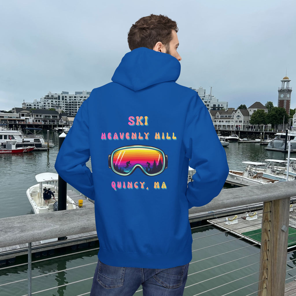 Ski Heavenly Hill Softstyle Hoodie- QK Logo