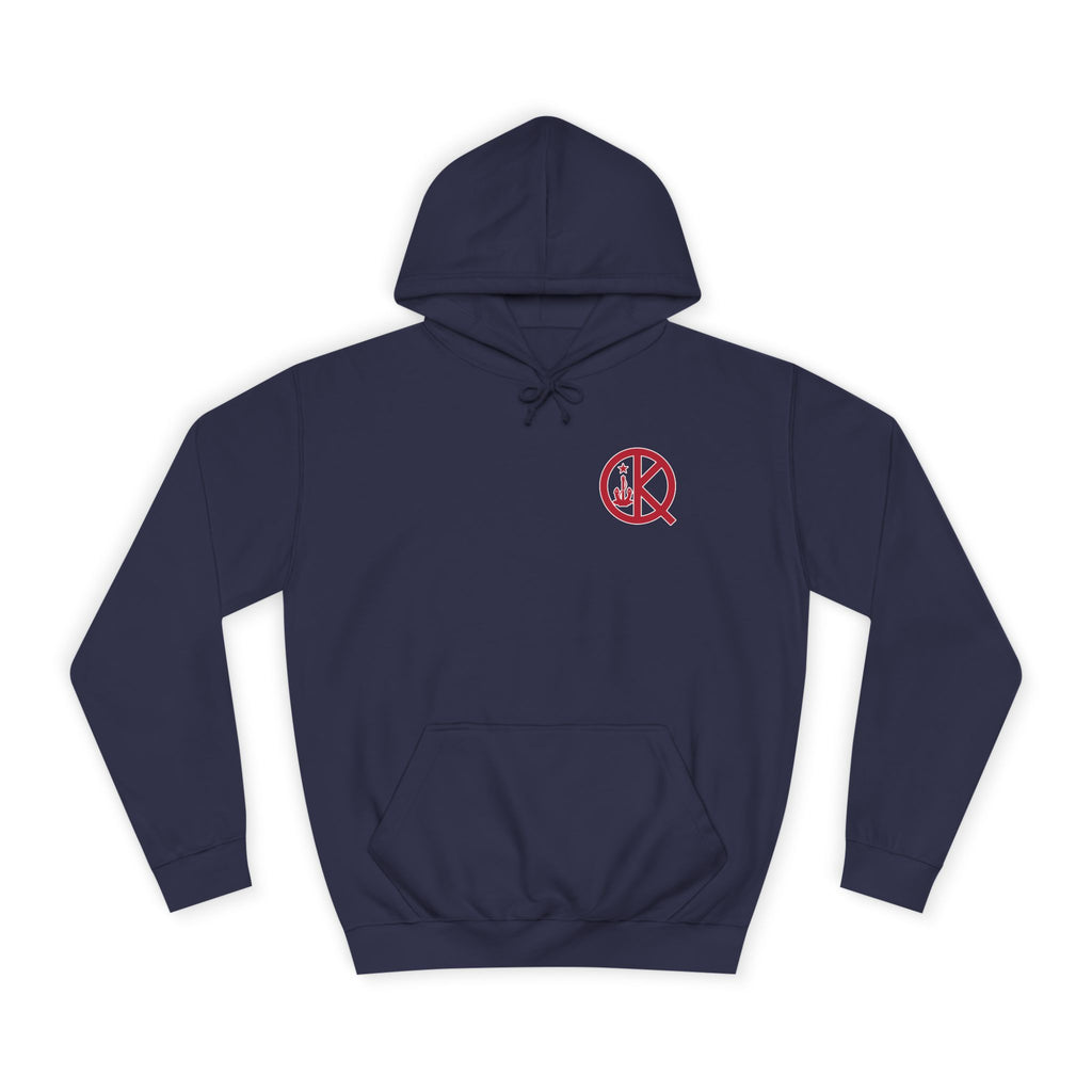 Quincy Kid- Red and Blue Hoodie