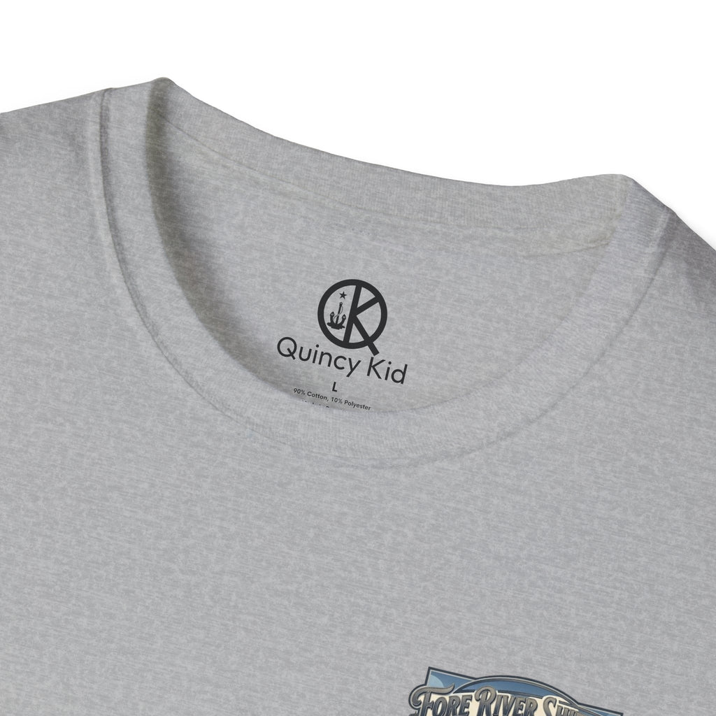 USS Massachusetts Fore River Shipyard T-Shirt