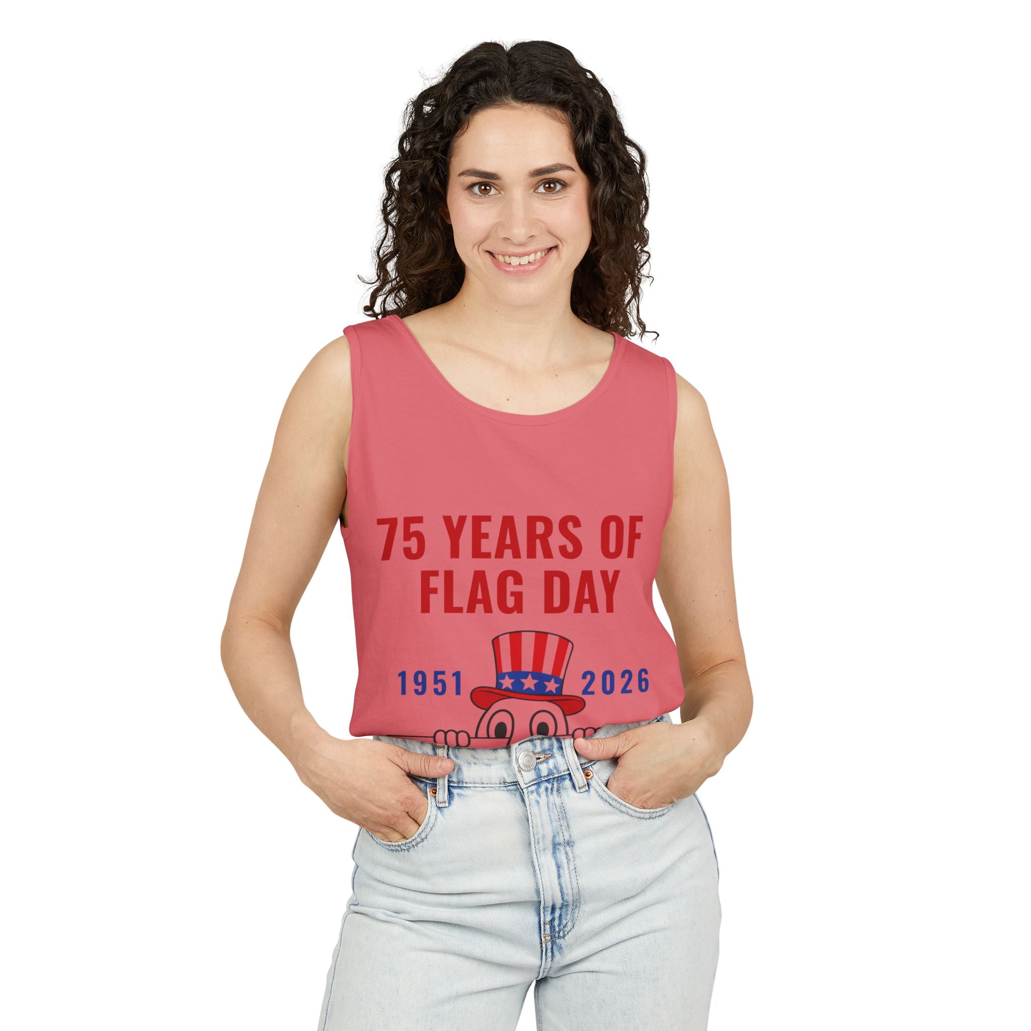 Bald Eagle Flag Day 2026 Tank Top