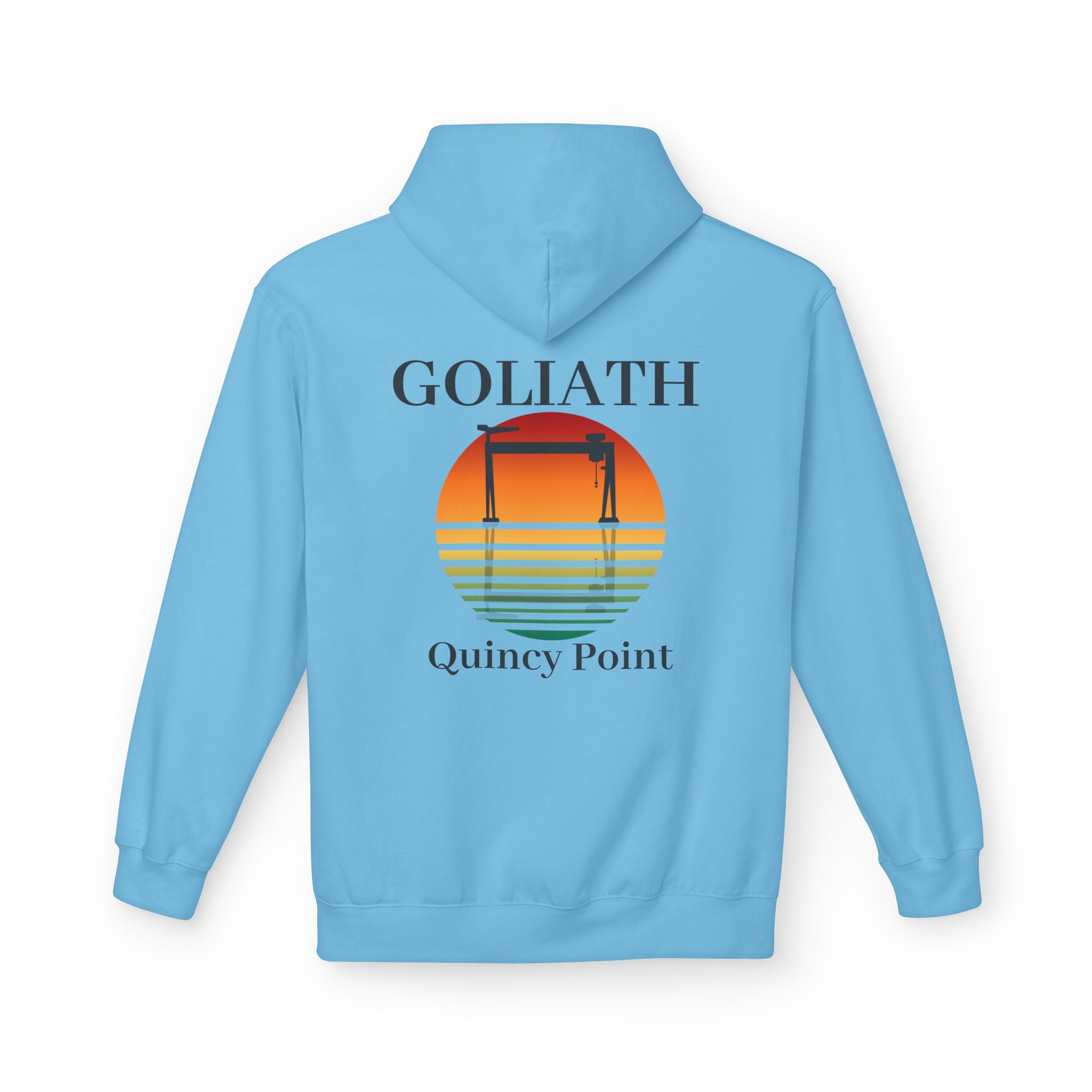 Fore River Shipyard Goliath Sunset Hoodie