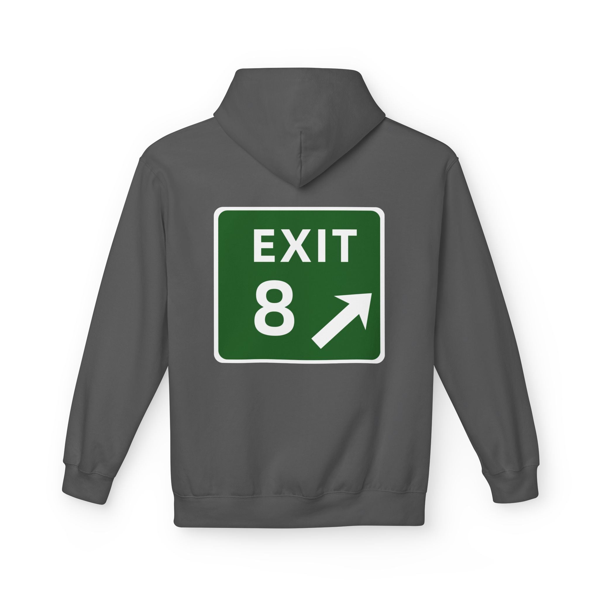 Exit 8 Softstyle Hoodie- Furnace Brook Pkwy/Quincy