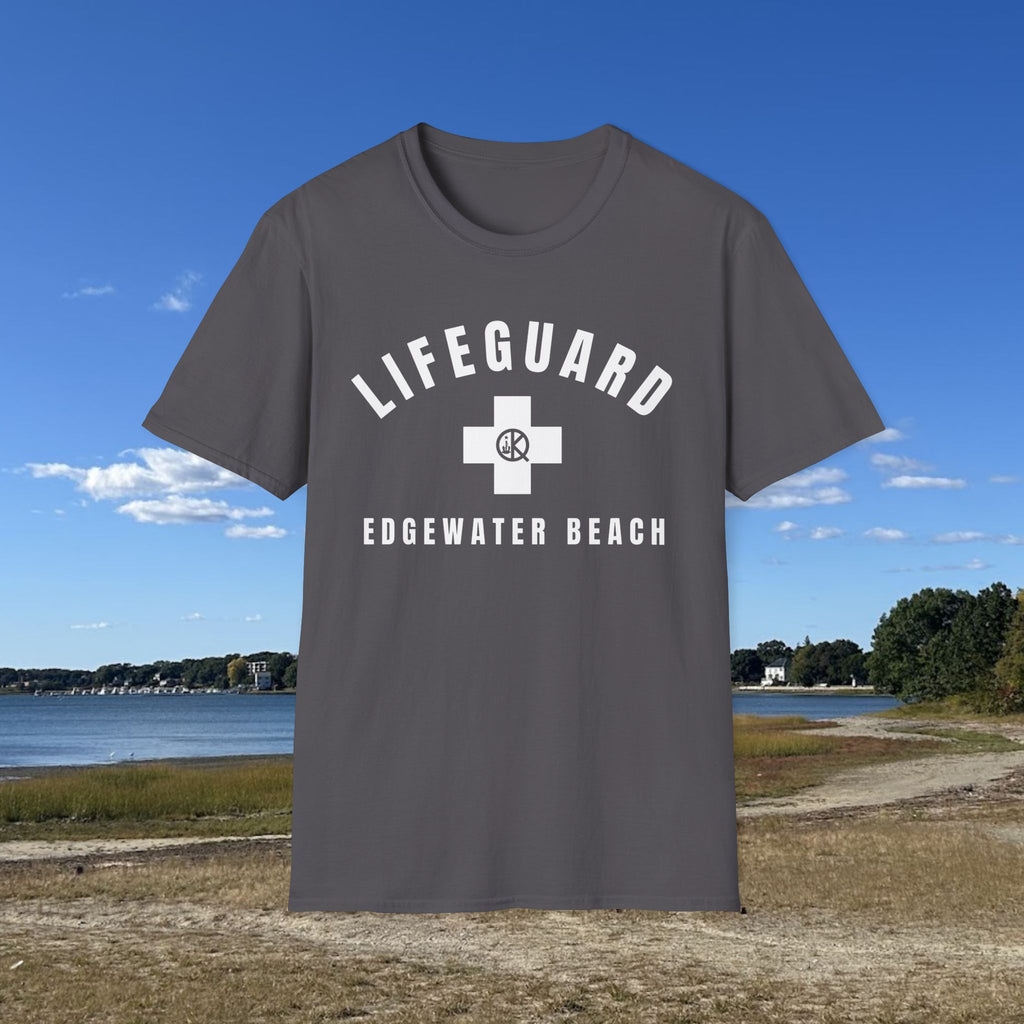 Edgewater Beach Lifeguard T-shirt