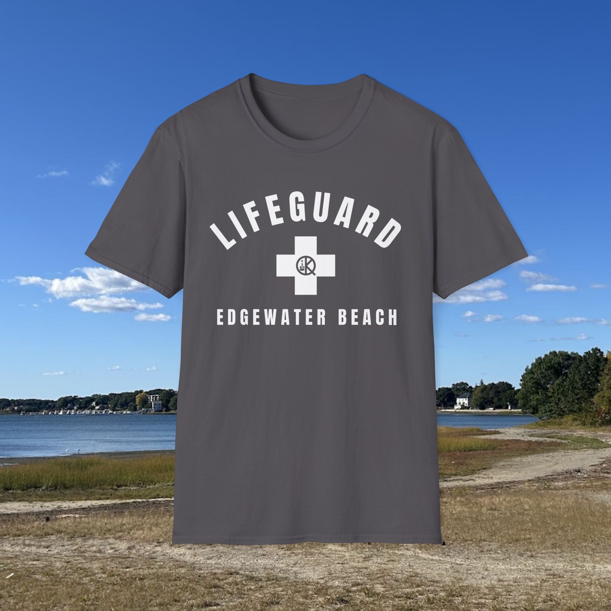 Edgewater Beach Lifeguard T-shirt